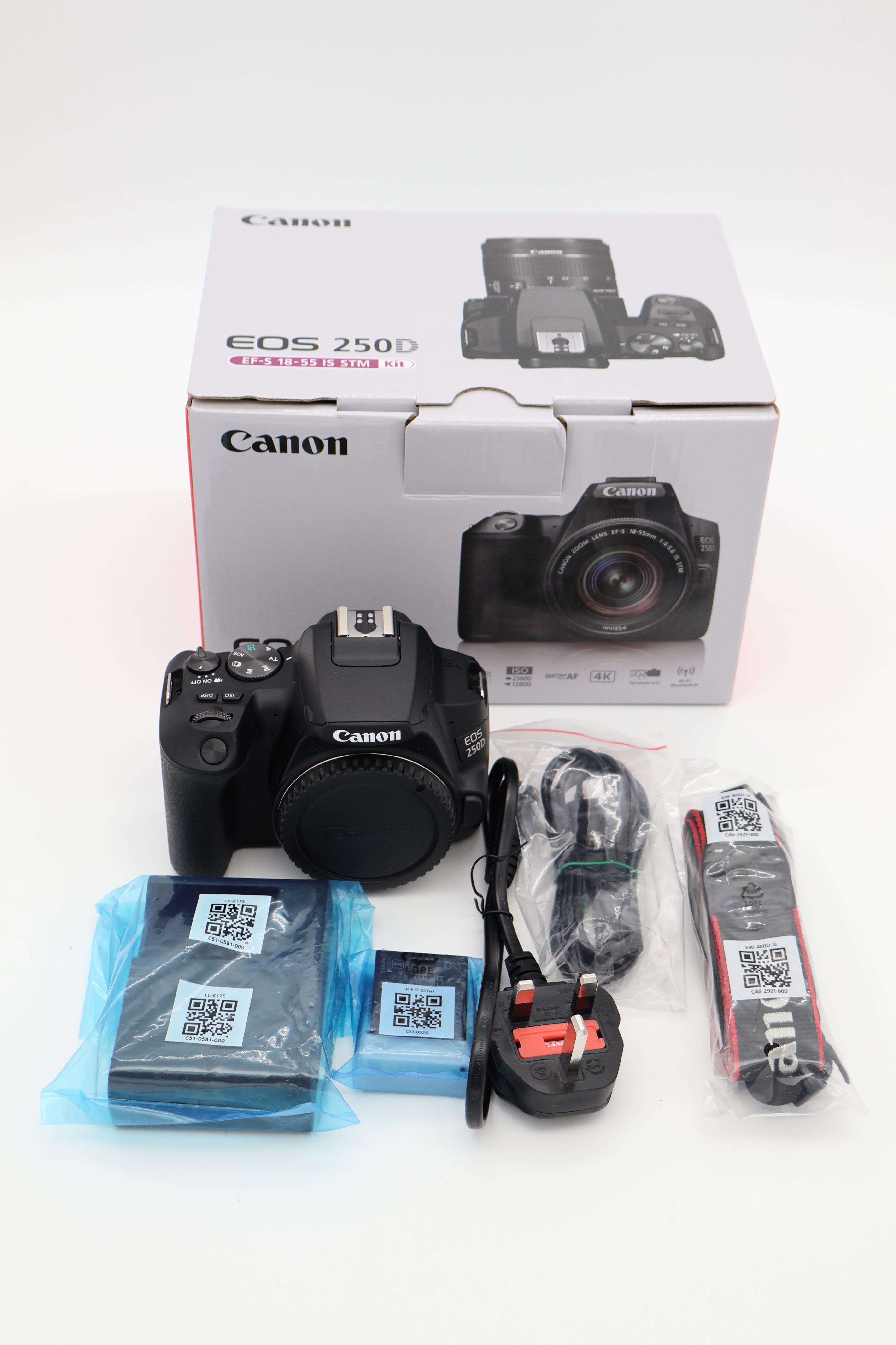 Canon EOS 250D Body Black (Open Box)