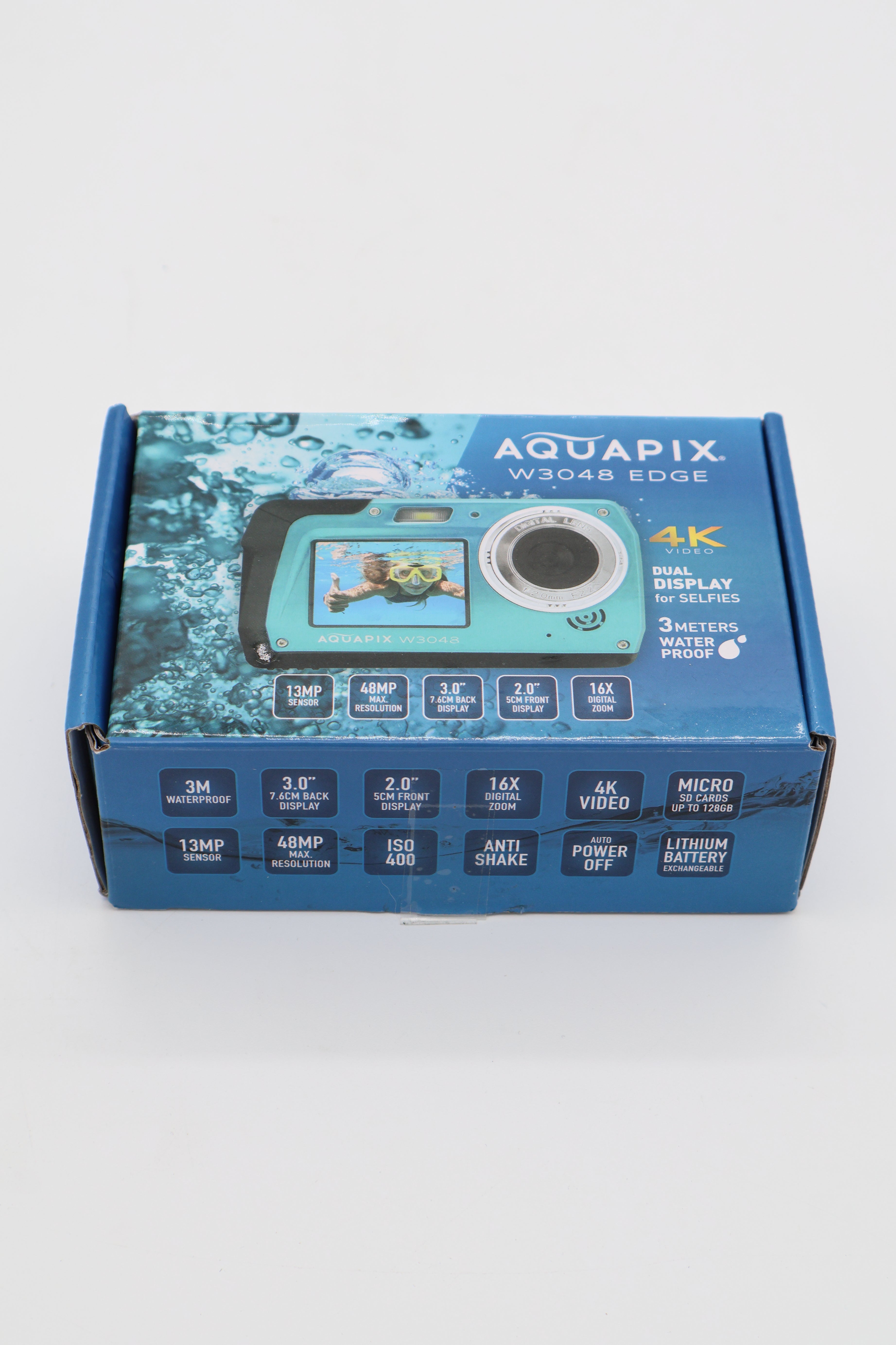 Easypix Aquapix W3048 Edge iceblue (Cert Refurb)