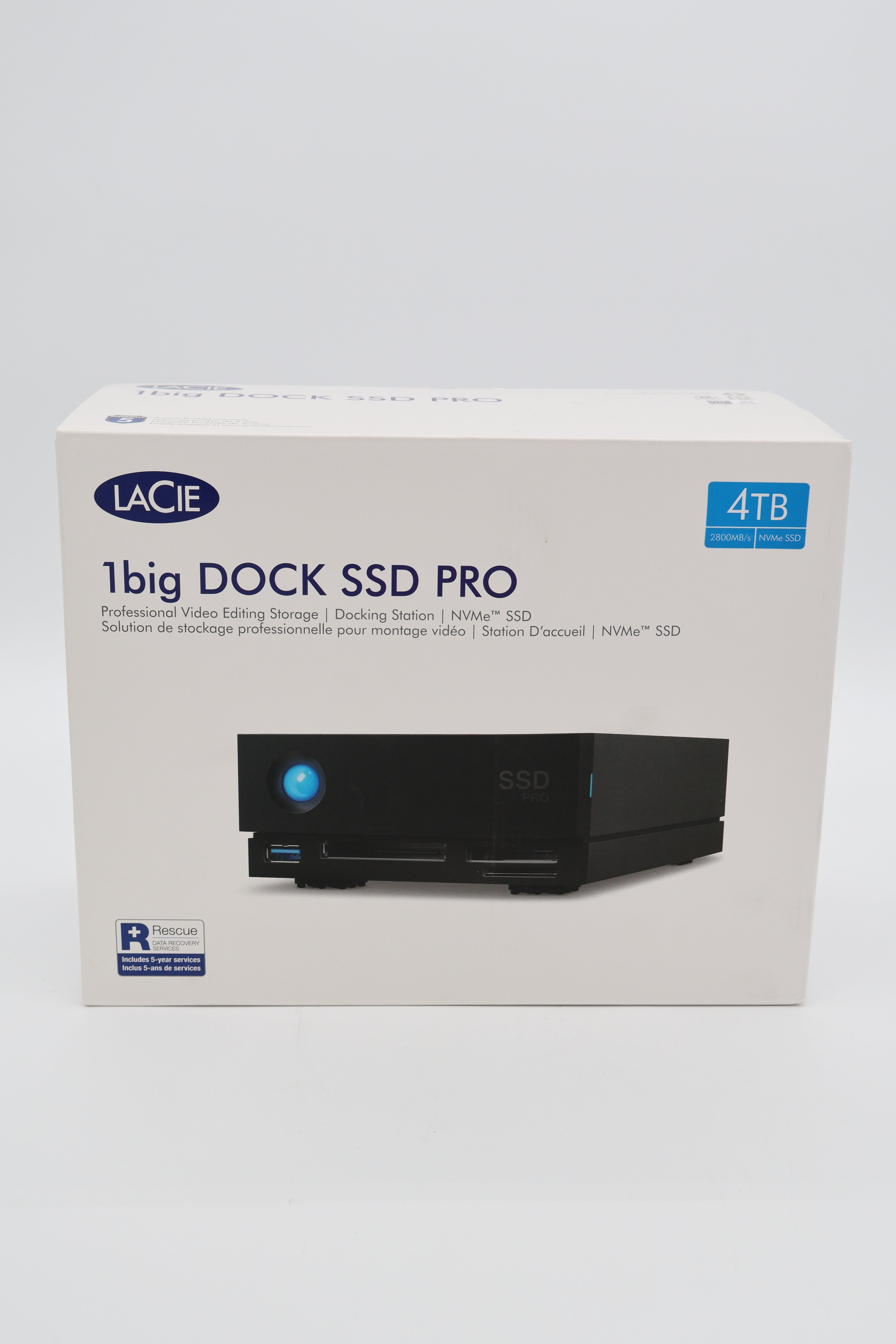 LaCie 1big SSD Pro 4TB Thunderbolt 3 (Cert Refurb)