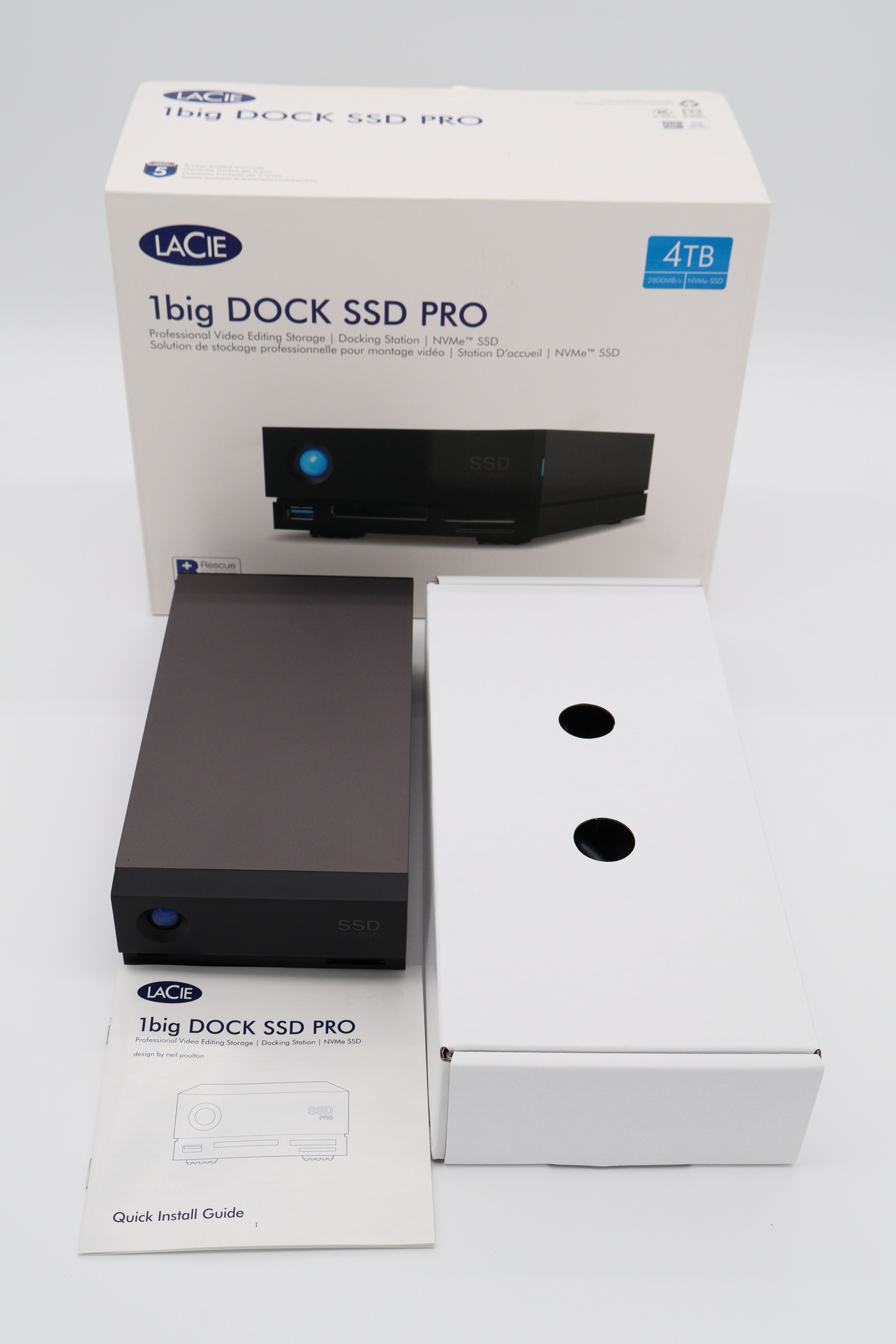 LaCie 1big SSD Pro 4TB Thunderbolt 3 (Cert Refurb)