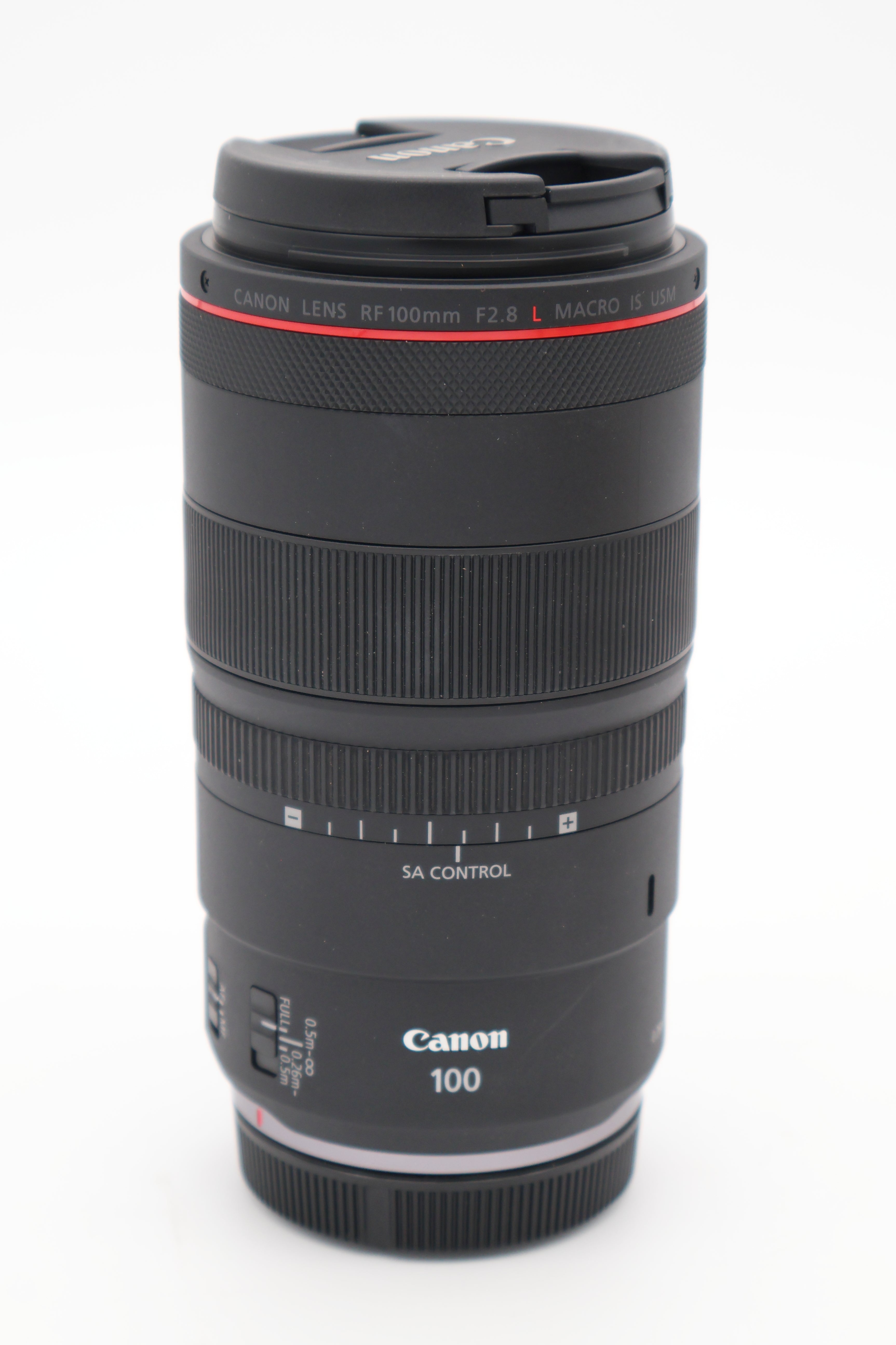 Canon RF 100mm f/2.8L Macro IS USM Lens (Open Box)