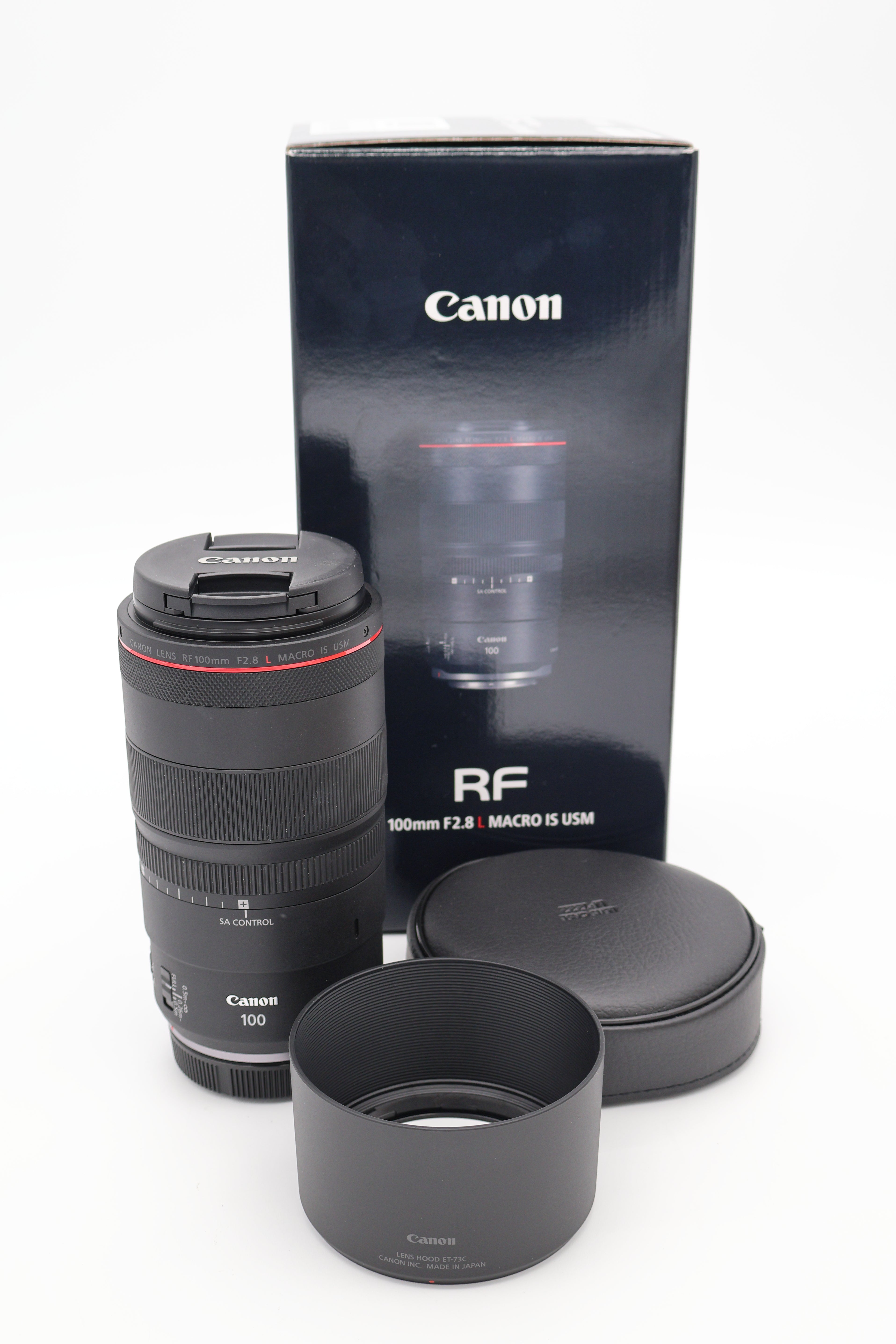 Canon RF 100mm f/2.8L Macro IS USM Lens (Open Box)
