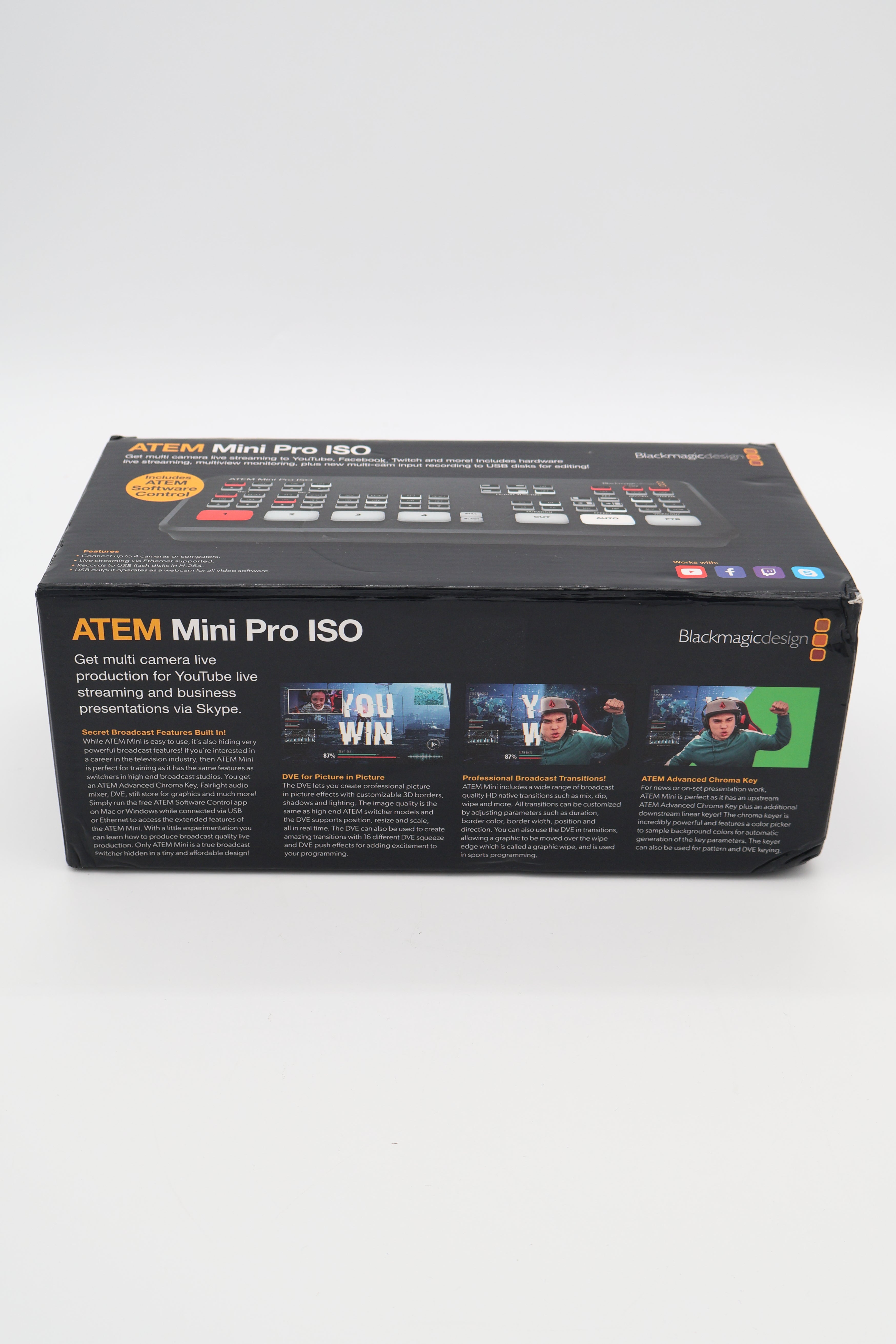 Blackmagic Design ATEM mini pro (Open Box)