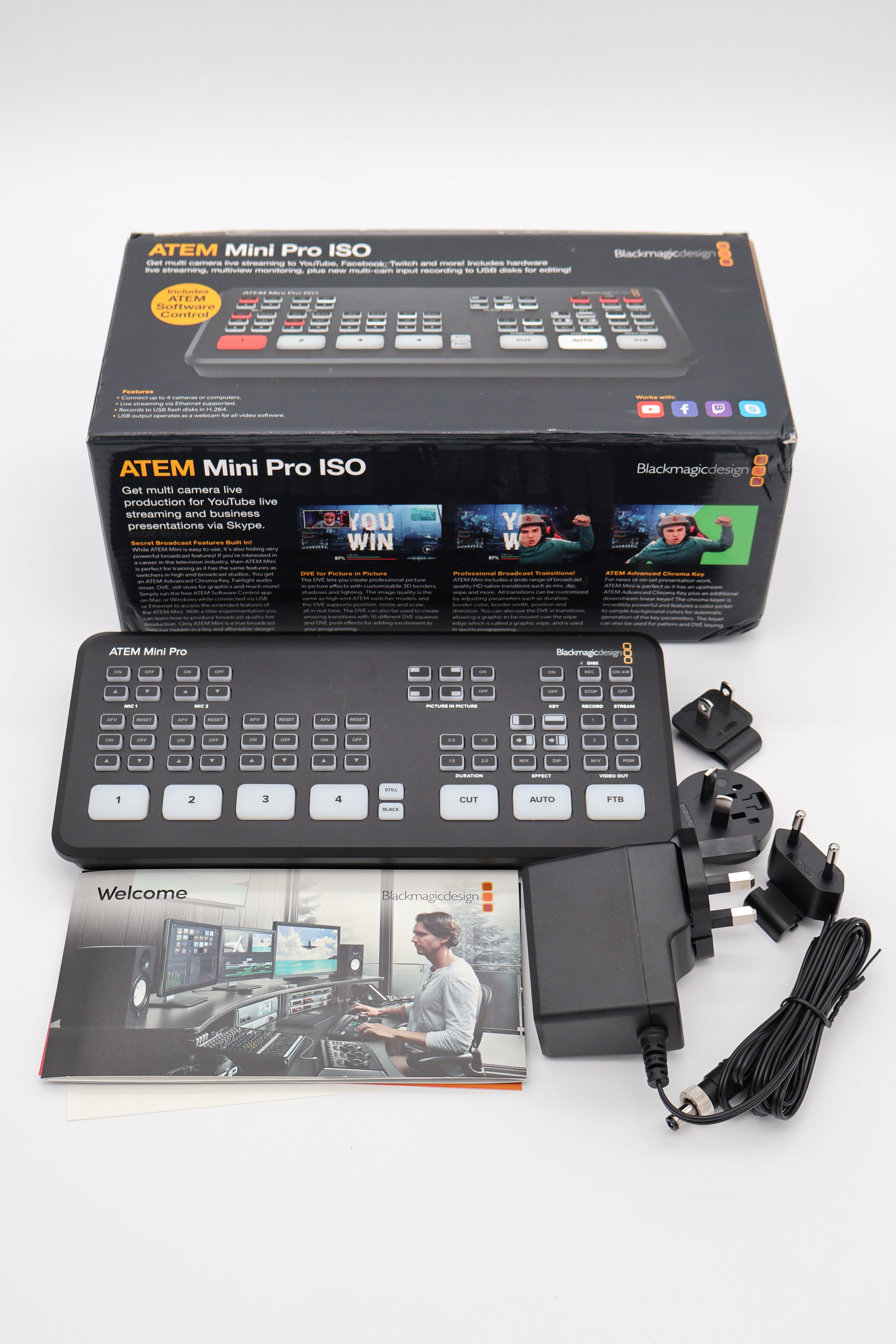 Blackmagic Design ATEM mini pro (Open Box)