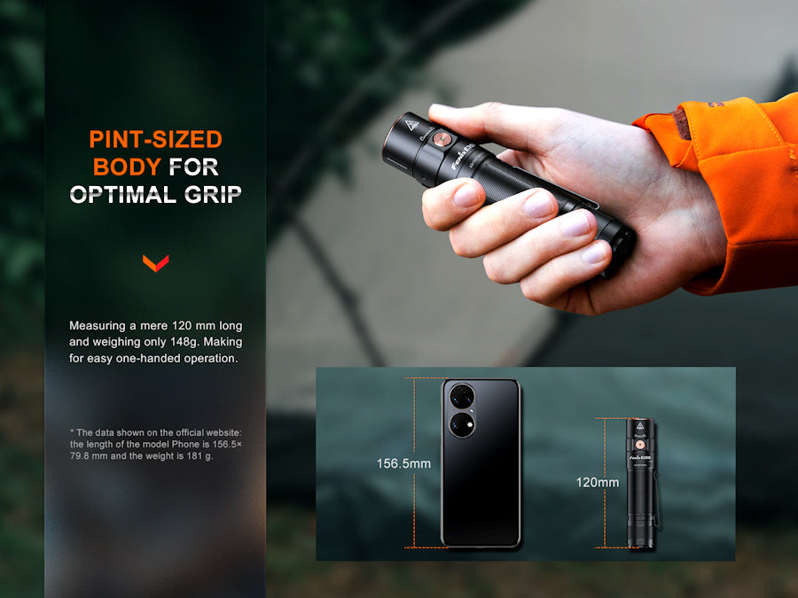 Fenix E35R Rechargeable High-Performance EDC Flashlight