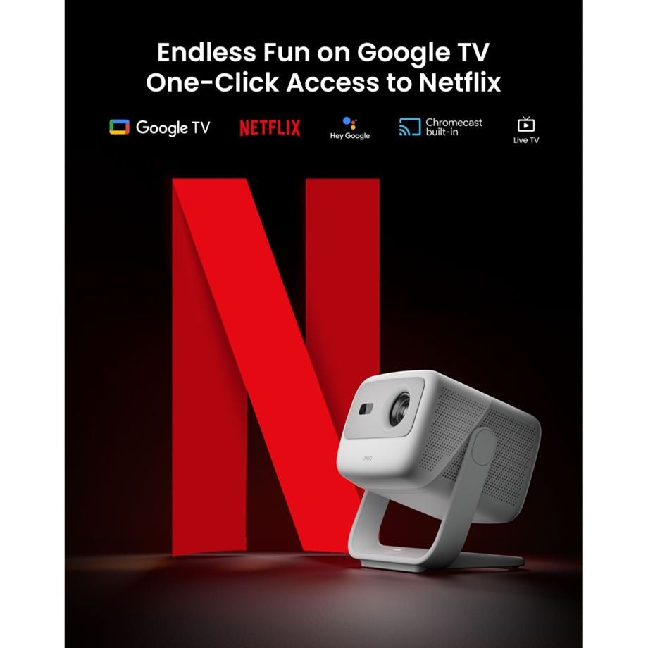 JMGO N1S Tri-Laser Full HD Home Theatre Projector