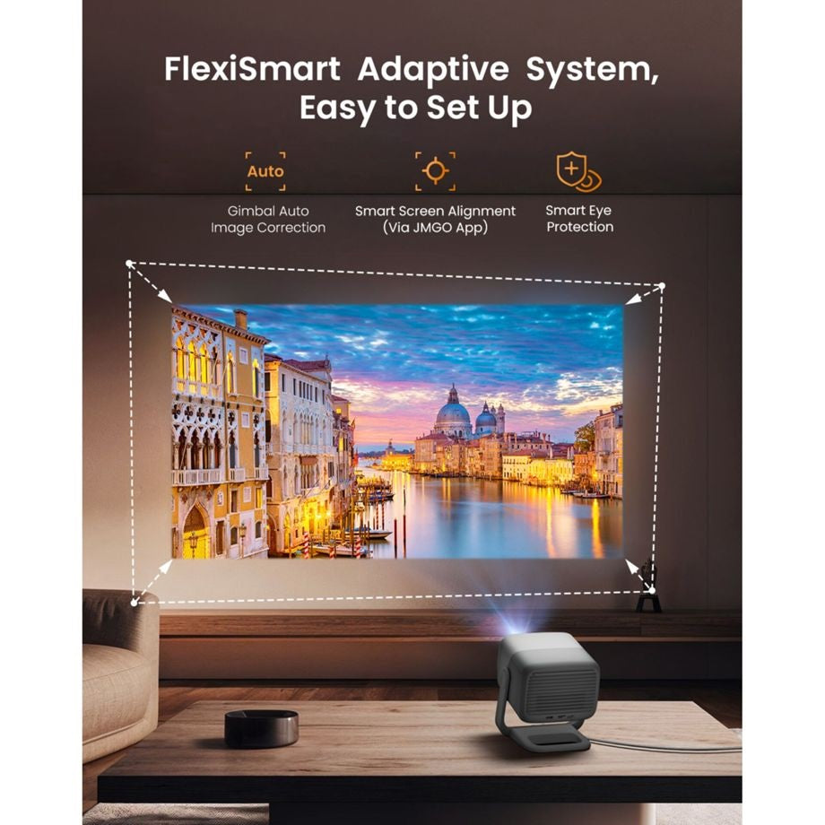 JMGO N1S Tri-Laser Full HD Home Theatre Projector