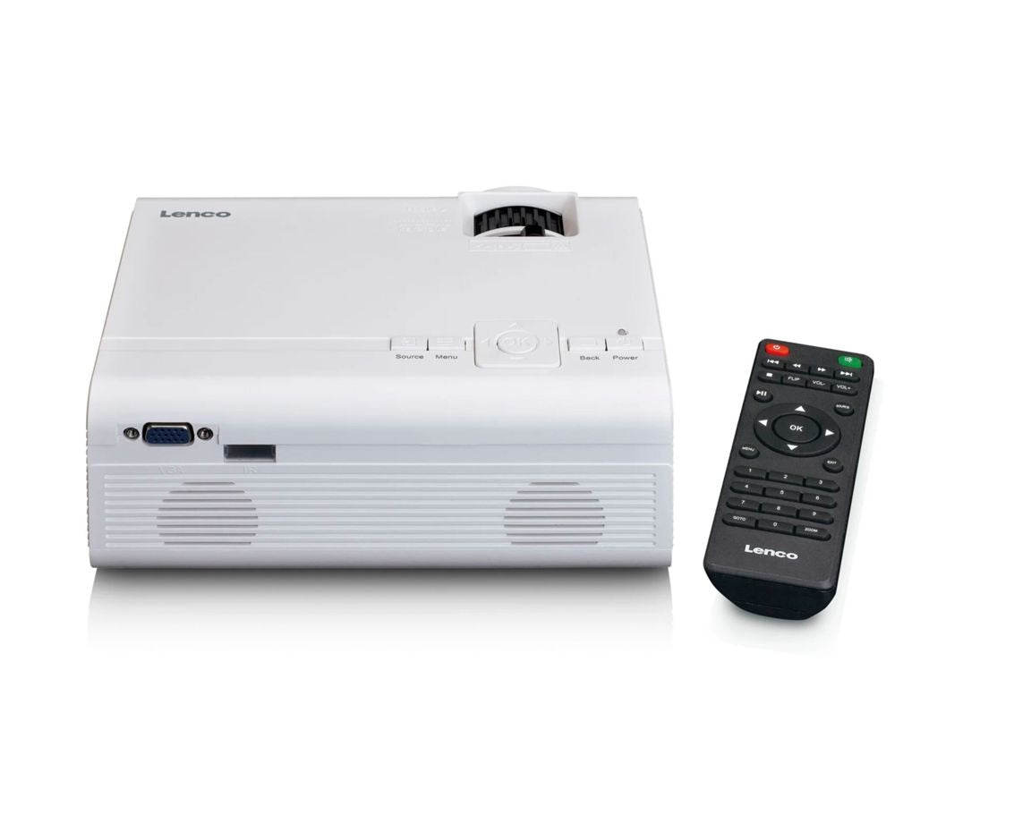 Lenco LPJ-280WH LCD Everyday Digital Projector