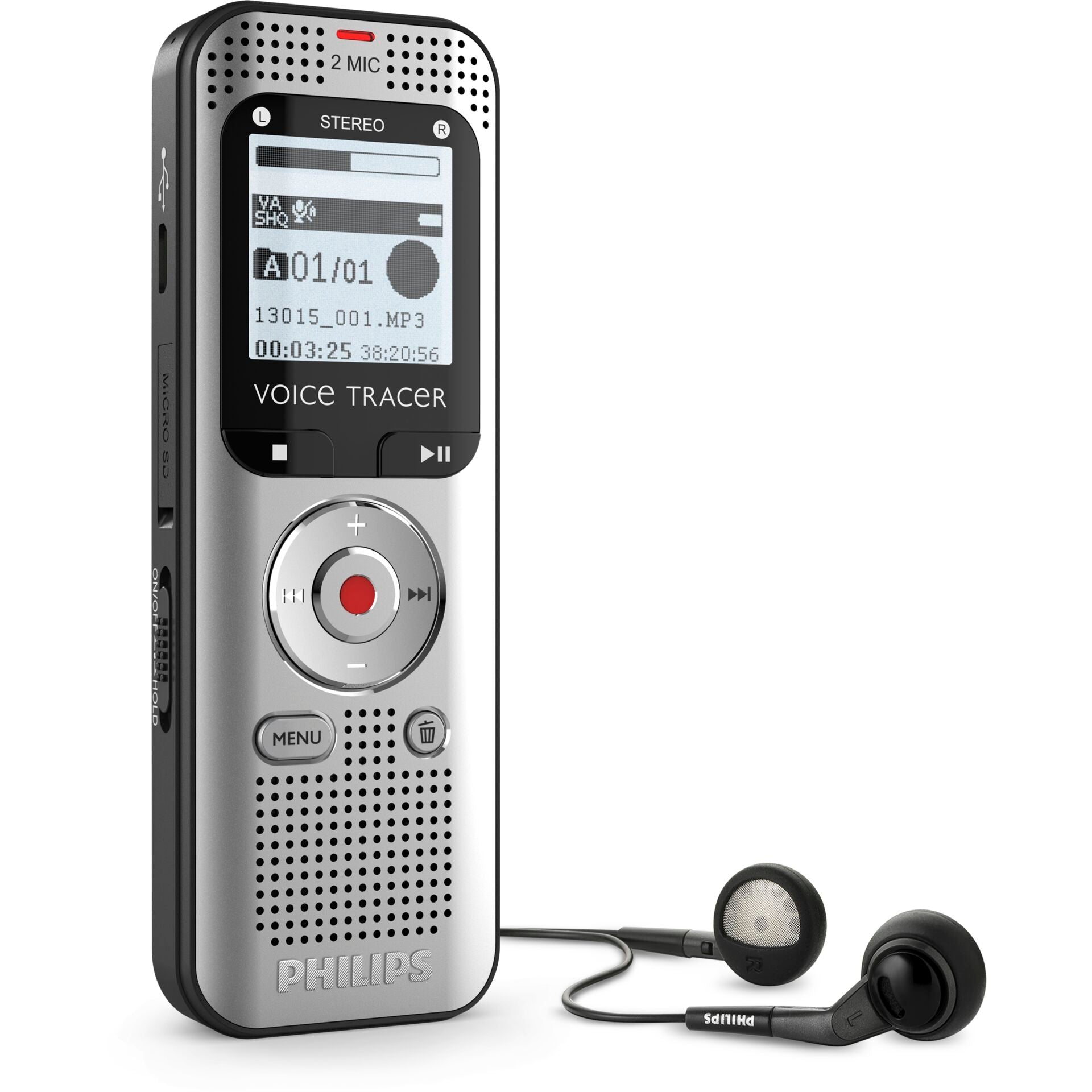 Philips DVT2015 Digital Voice Recorder