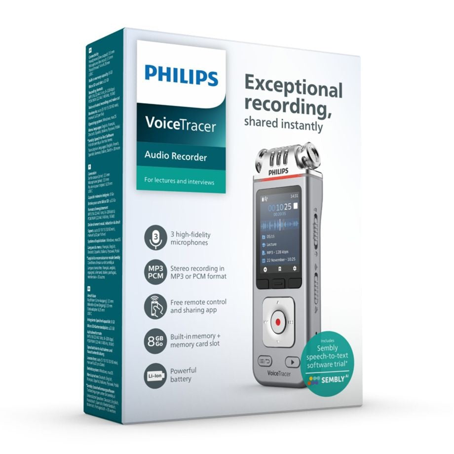 Philips DVT4115 Digital Voice Recorder