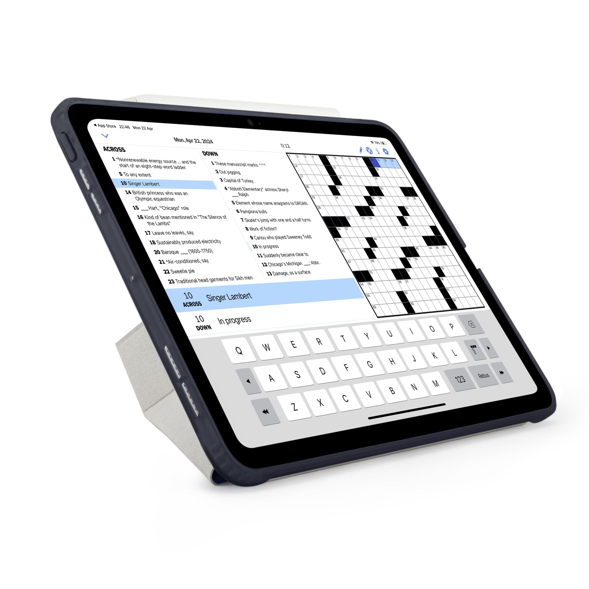 Pipetto Origami No1 Original Case iPad Pro 11 - Dark Blue