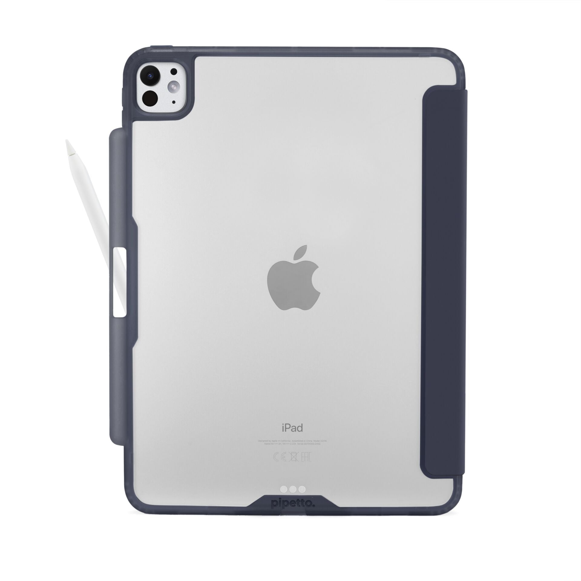 Pipetto Origami No3 Pencil Case iPad Pro 13 - Dark Blue