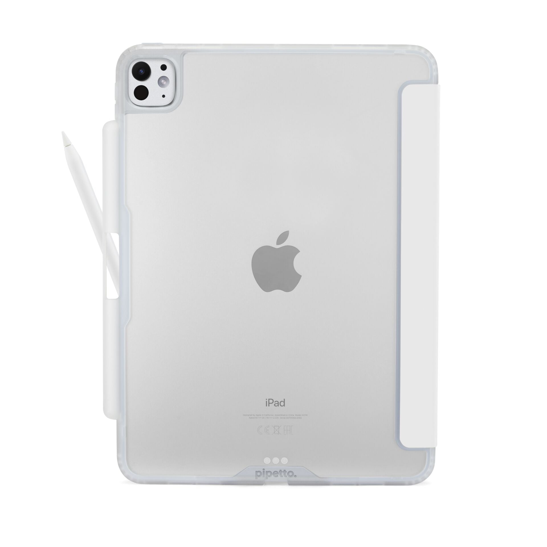 Pipetto Origami No3 Pencil Case iPad Pro 13 - White