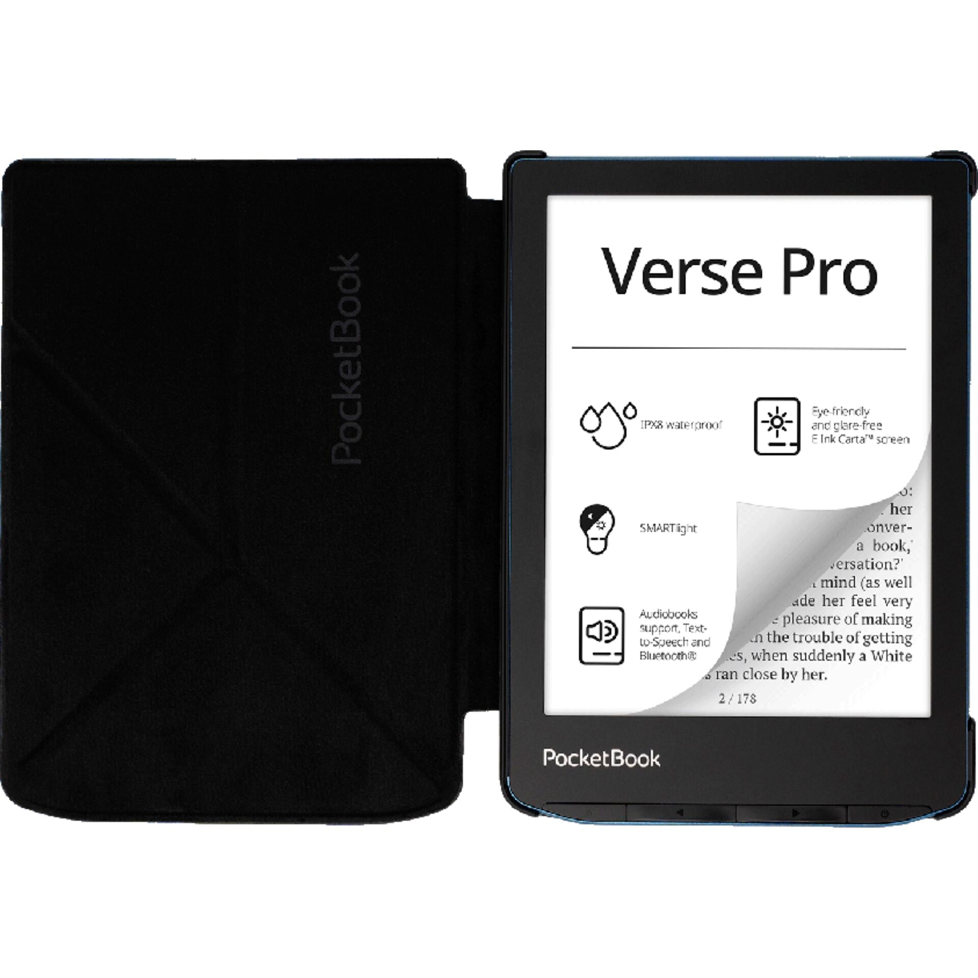 PocketBook Origami Black Cover Verse/Verse Pro