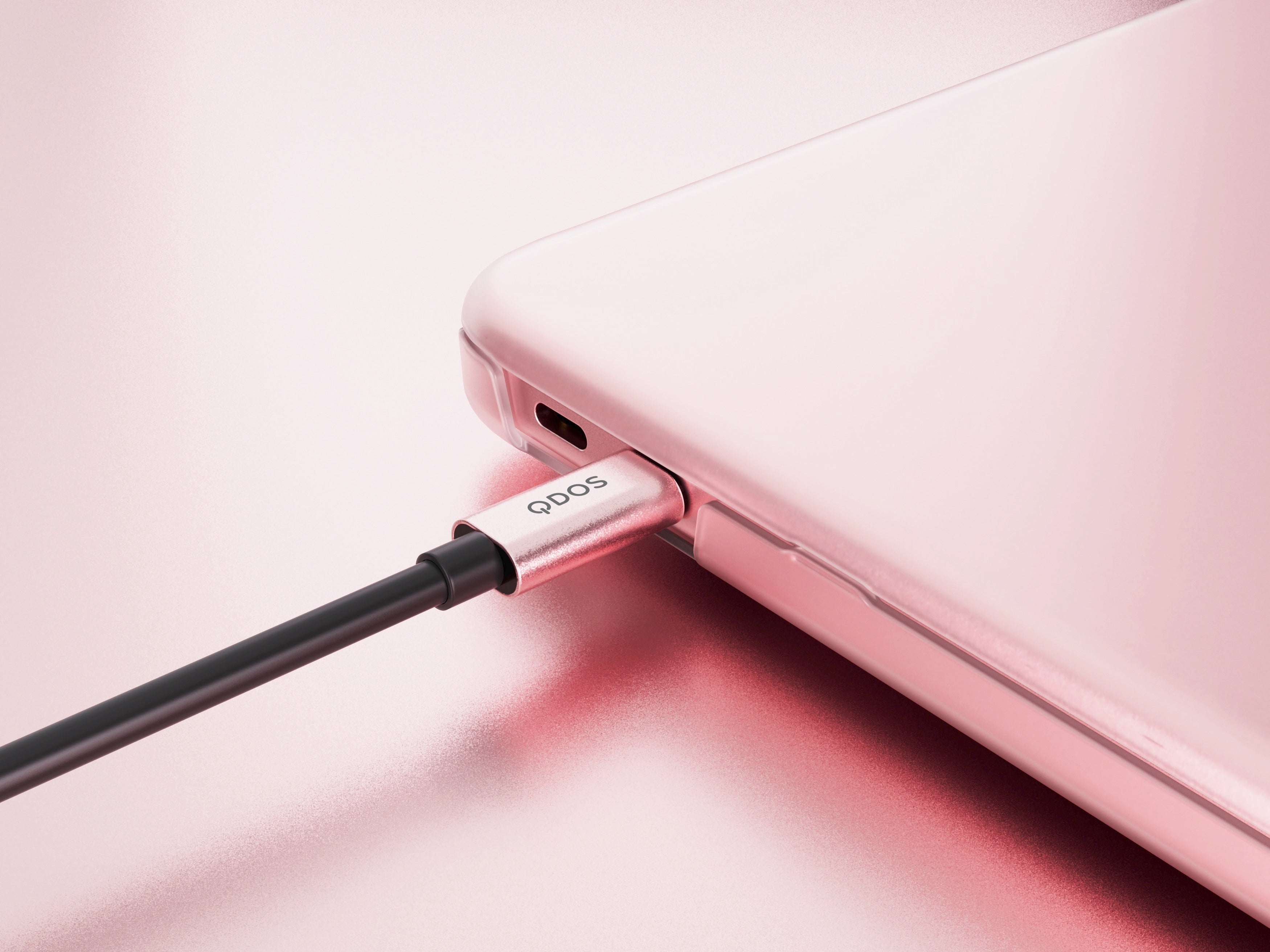 QDOS Powerlink Display Blush for Macbook Neo