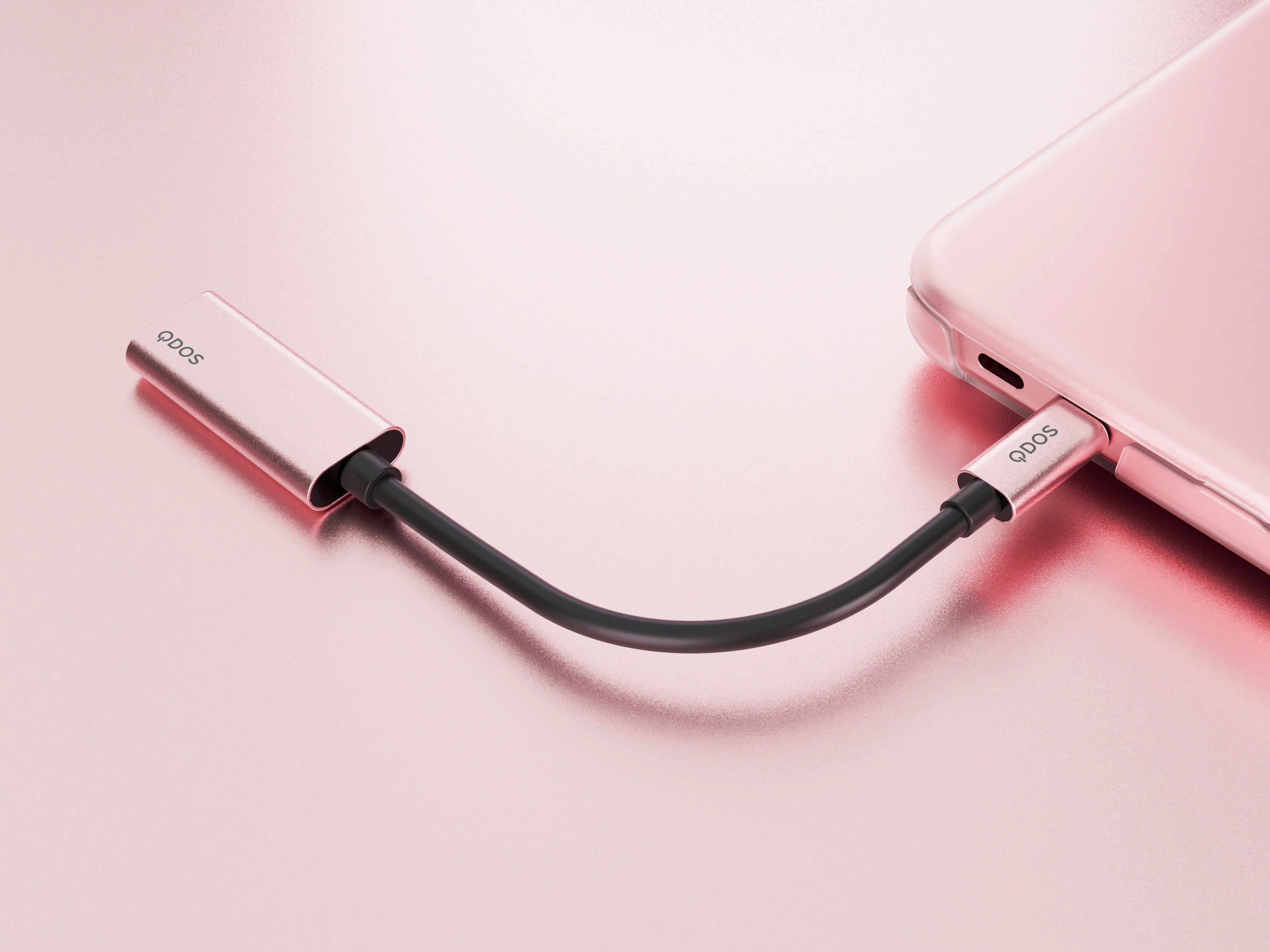 QDOS Powerlink Display Blush for Macbook Neo