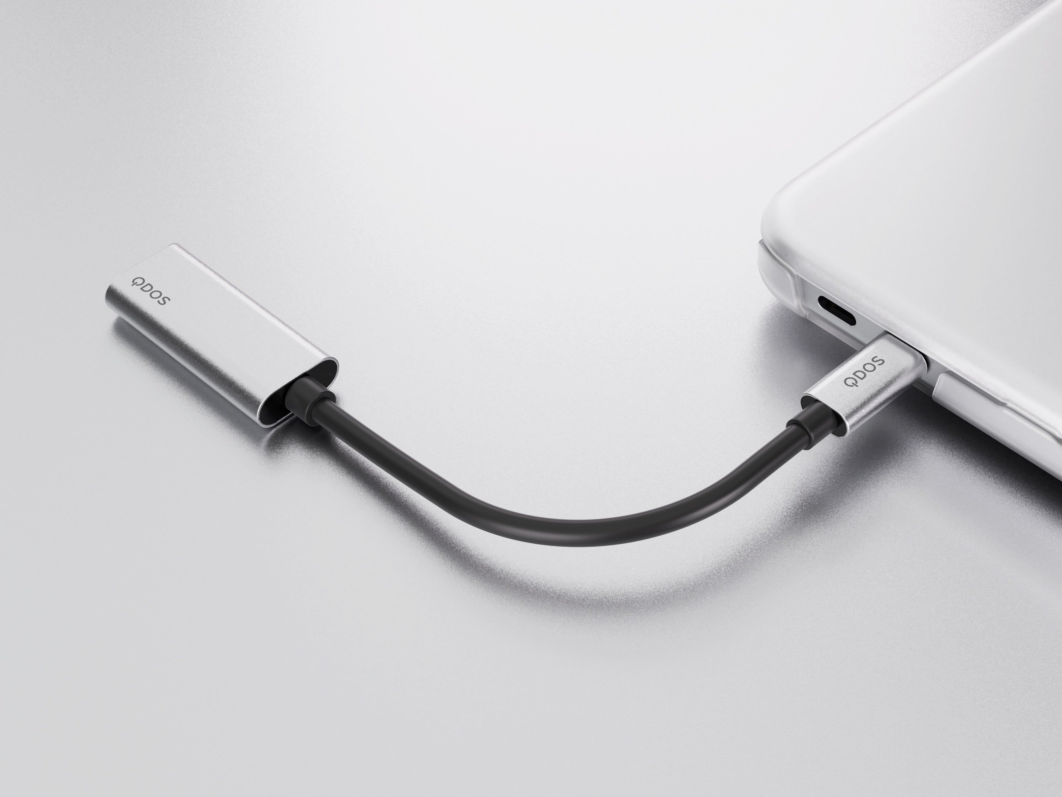 QDOS Powerlink Display Silver for Macbook Neo