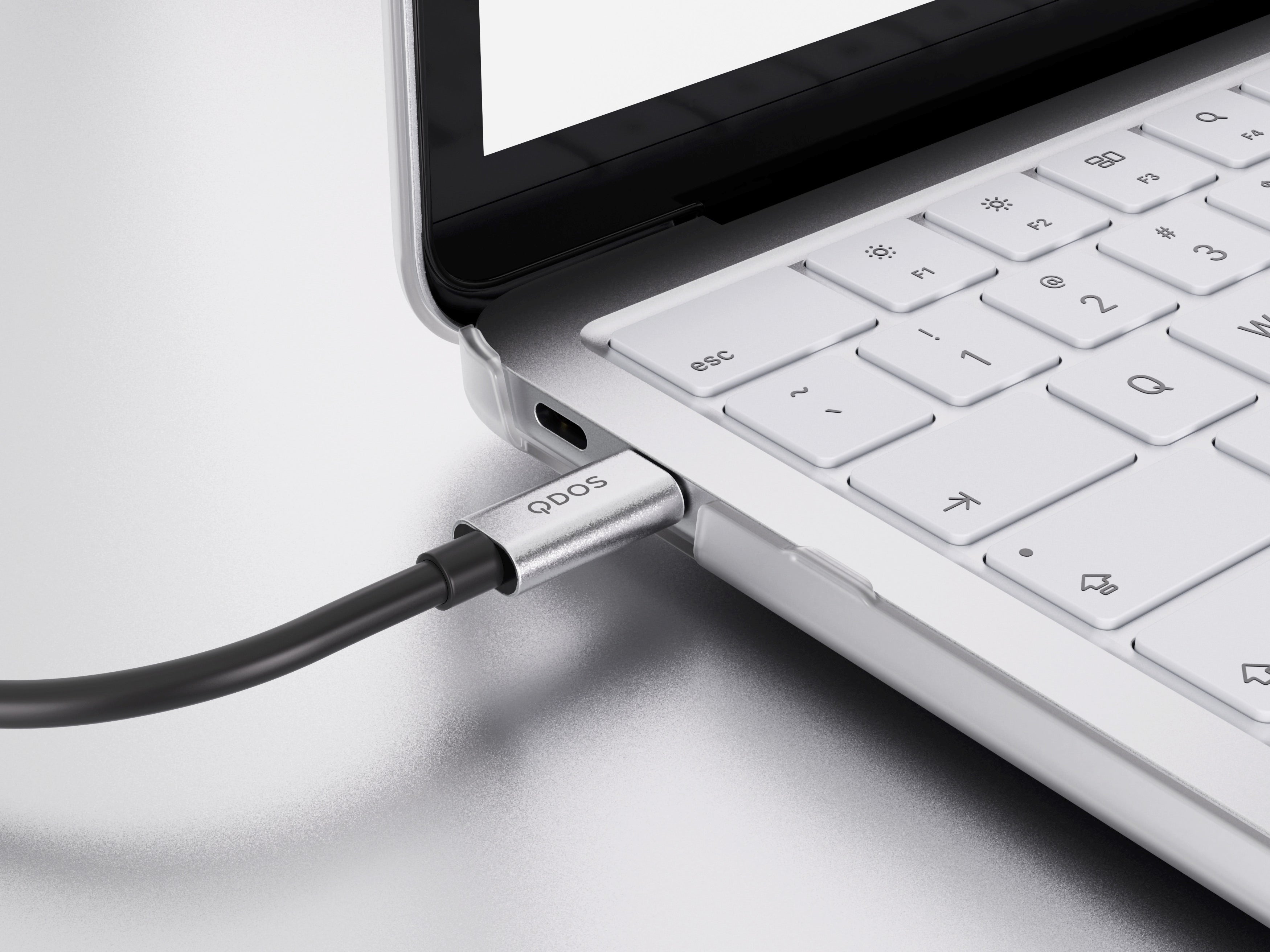 QDOS Powerlink Display Silver for Macbook Neo