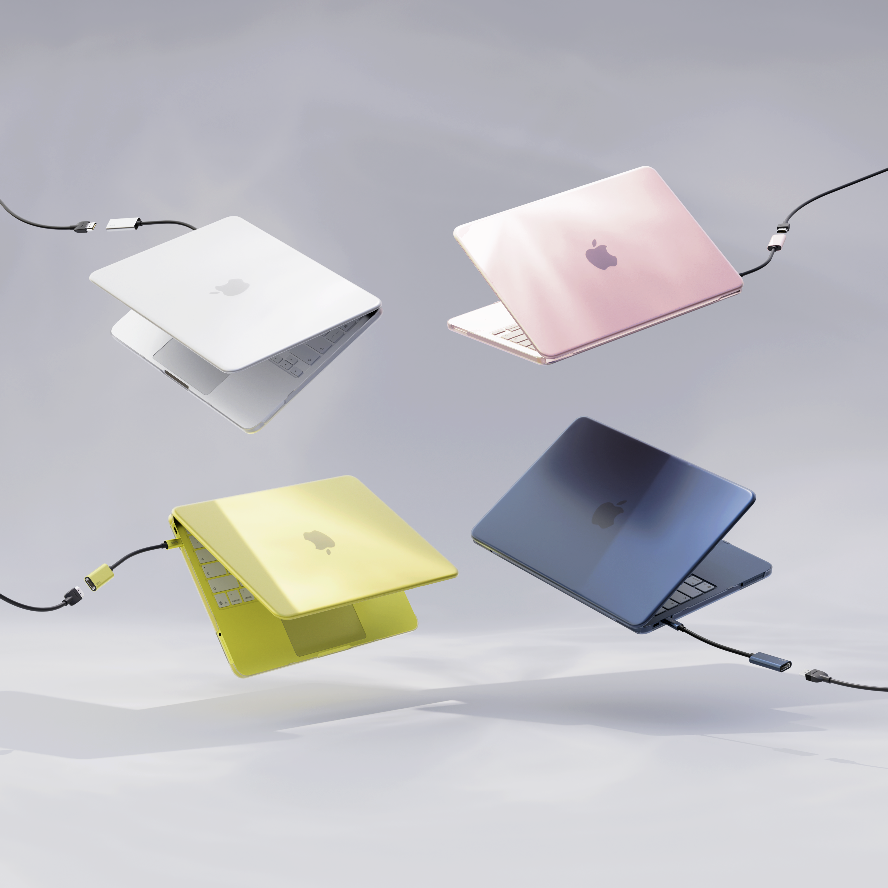 QDOS Novashell Macbook Neo Case Blush