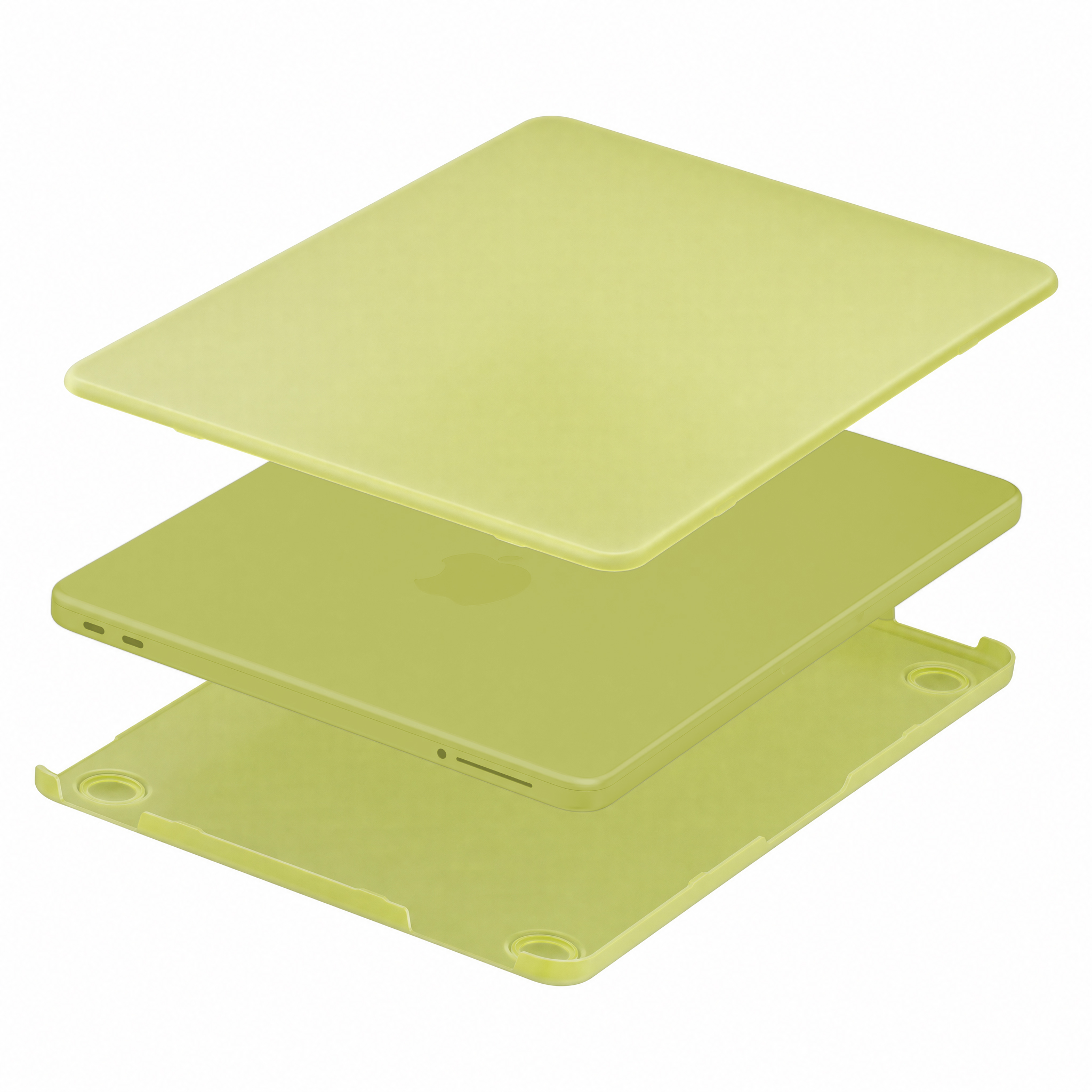 QDOS Novashell Macbook Neo Case Citrus
