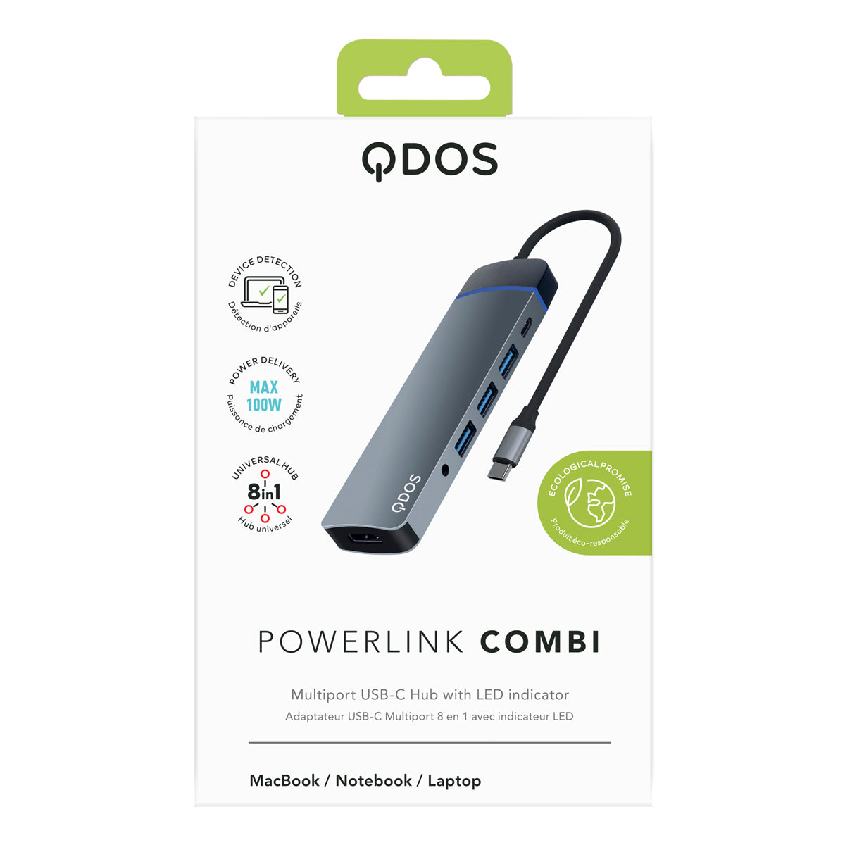 QDOS PowerLink Combi 8-in-1