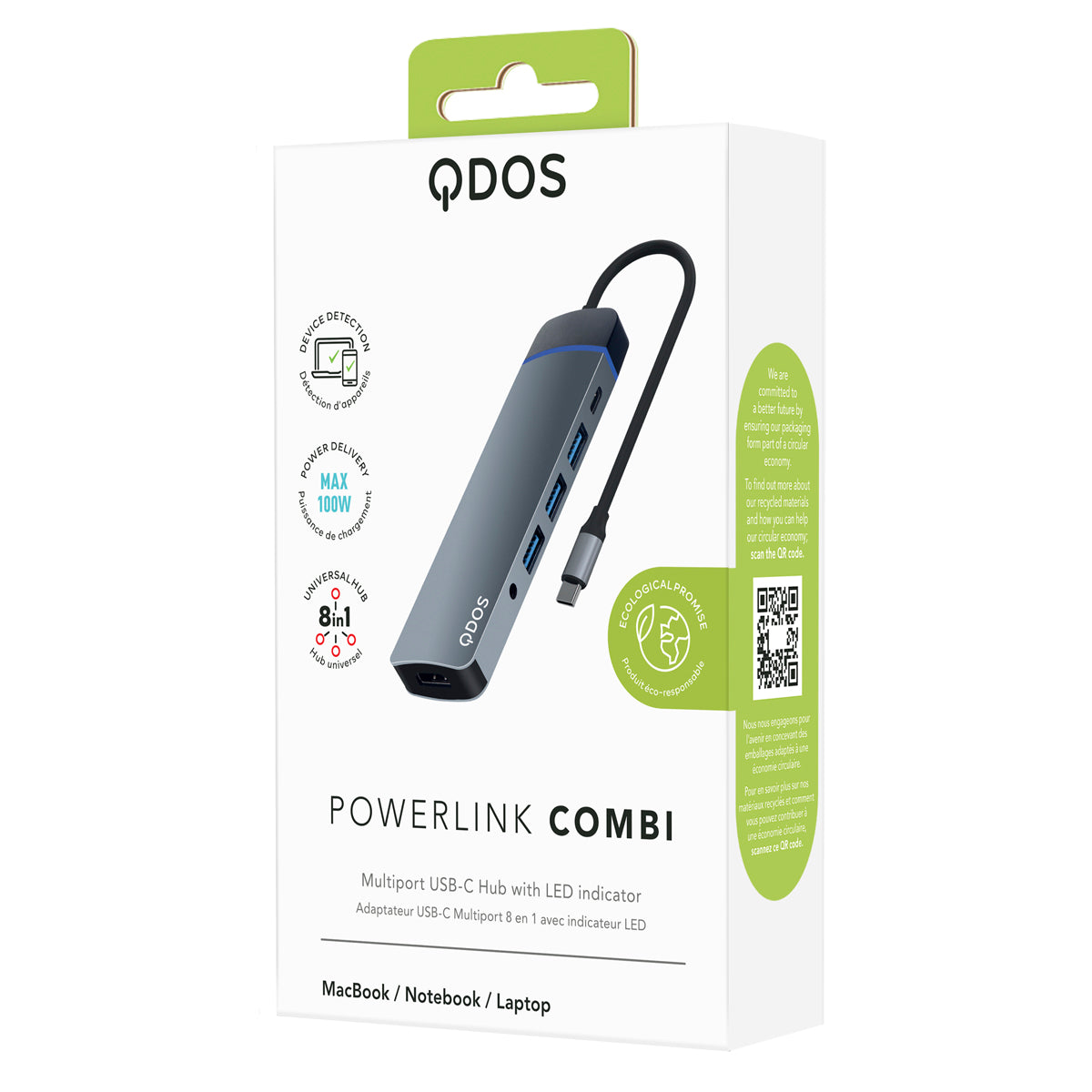 QDOS PowerLink Combi 8-in-1