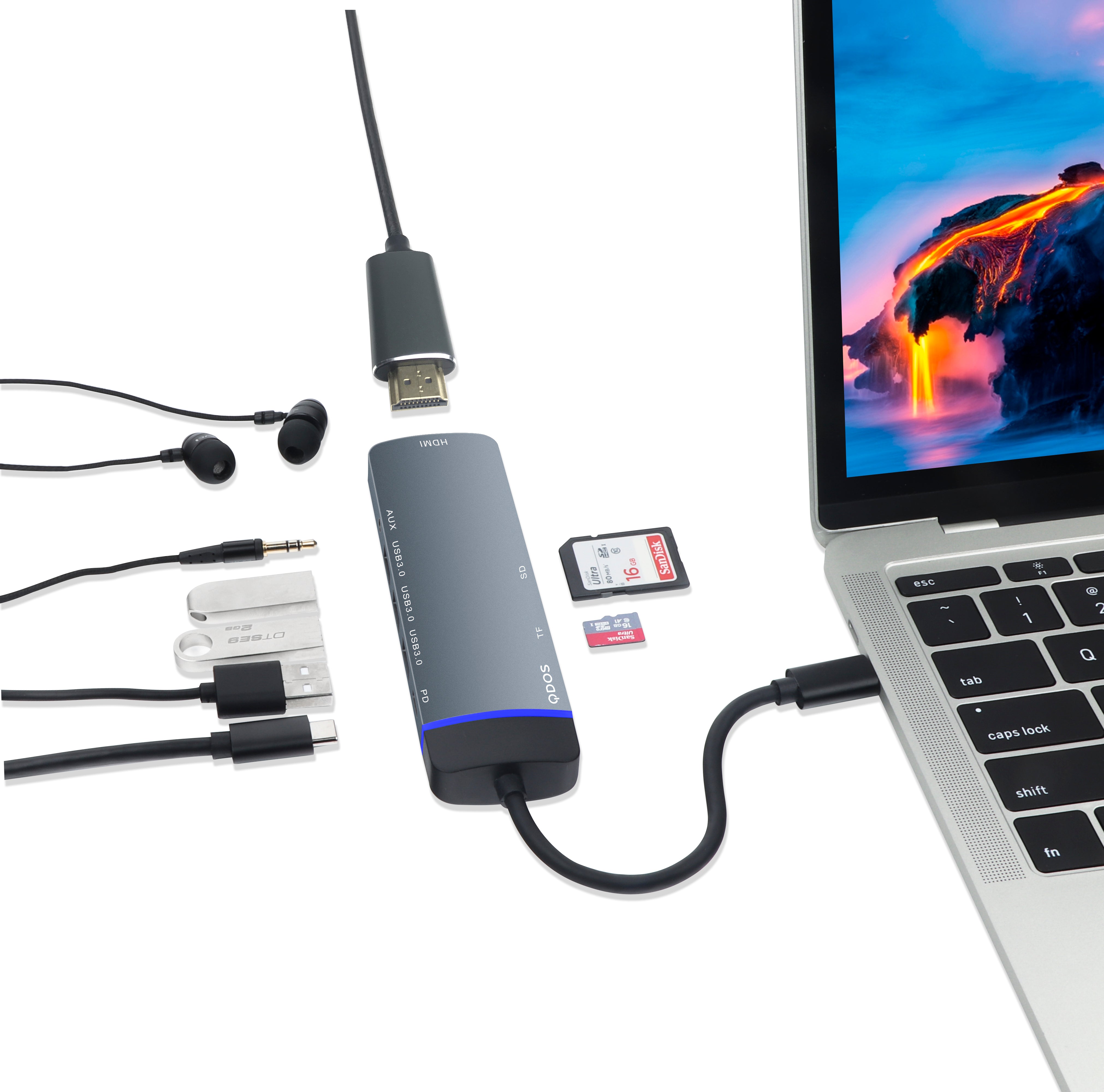 QDOS PowerLink Combi 8-in-1