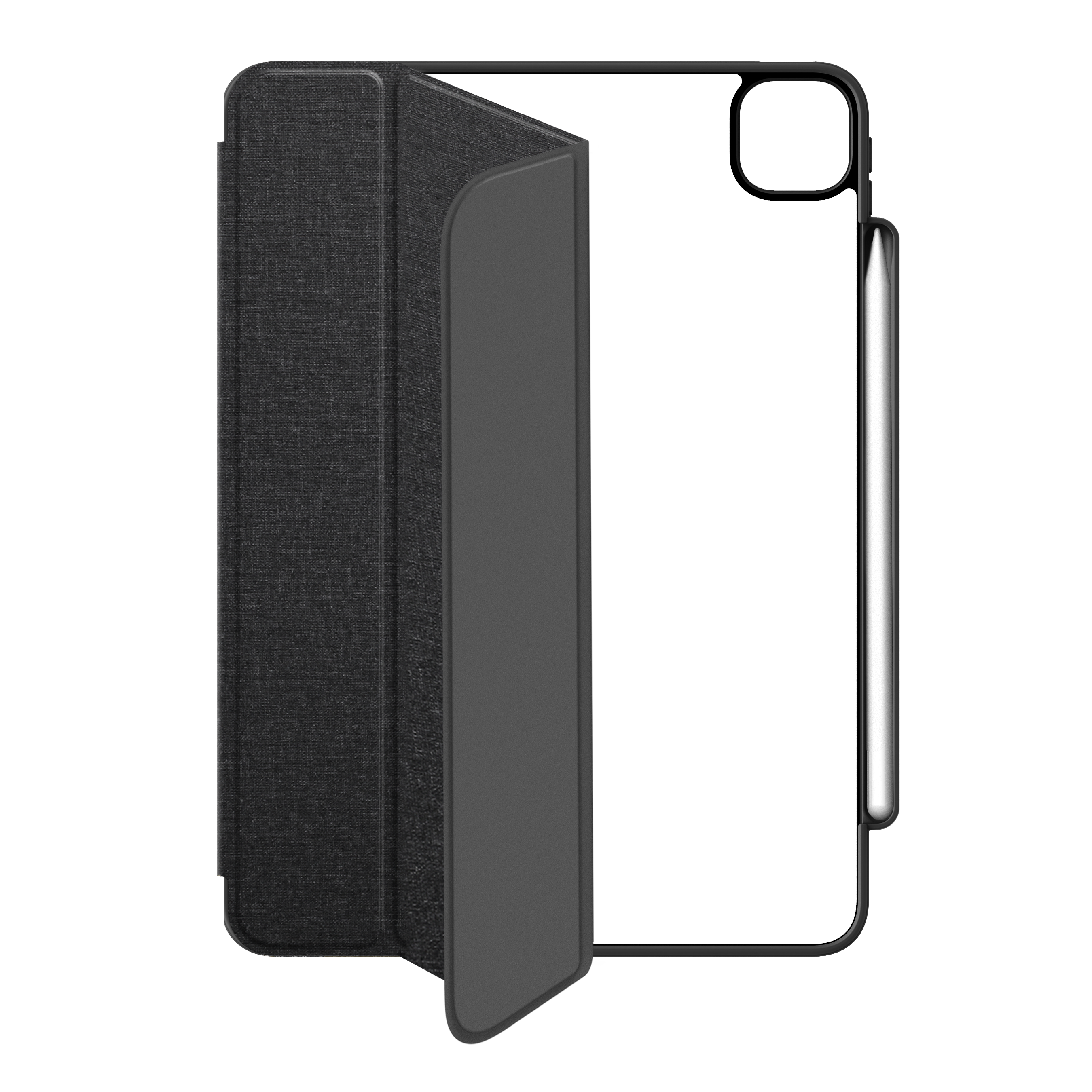 QDOS Muse iPad Folio Case Clear/Grey (for iPad Air 11" )