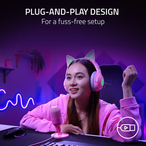 Razer Seiren V3 Mini USB Microphone - Quartz