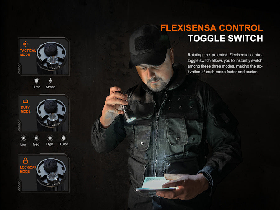 Fenix TK22R 3200 Lumen Rechargeable Tactical Torch