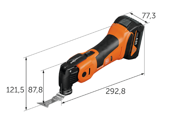 FEIN Oscillating Multi Tool AMPShare MultiMaster AMM 700 Max