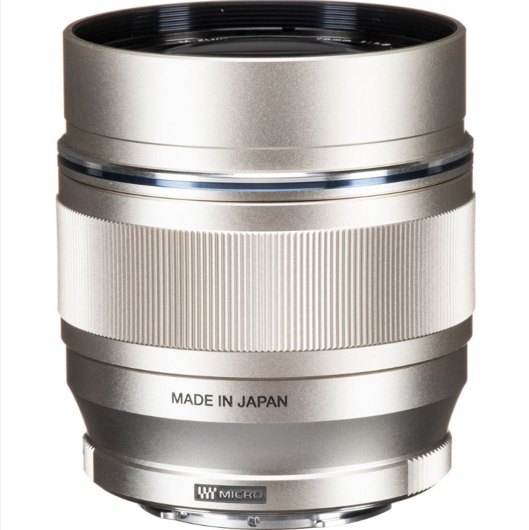 Olympus M.ZUIKO DIGITAL ED 75mm F1.8 - Silver