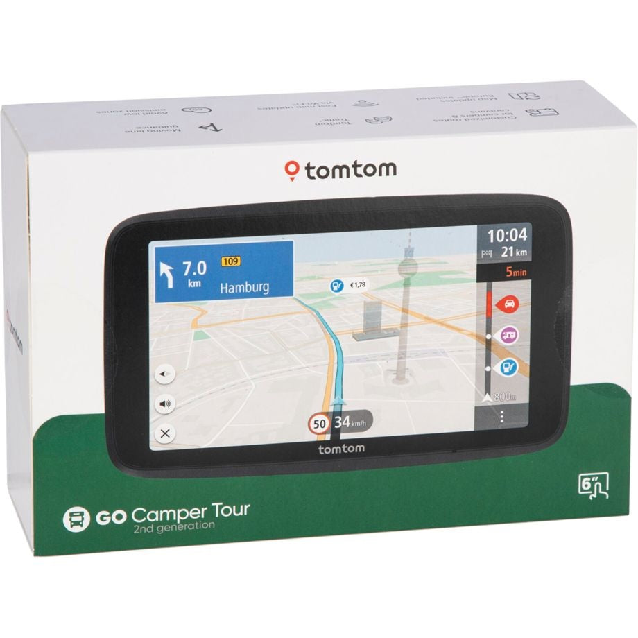 TomTom Go Camper Tour 6-inch 2nd Gen Motorhome GPS