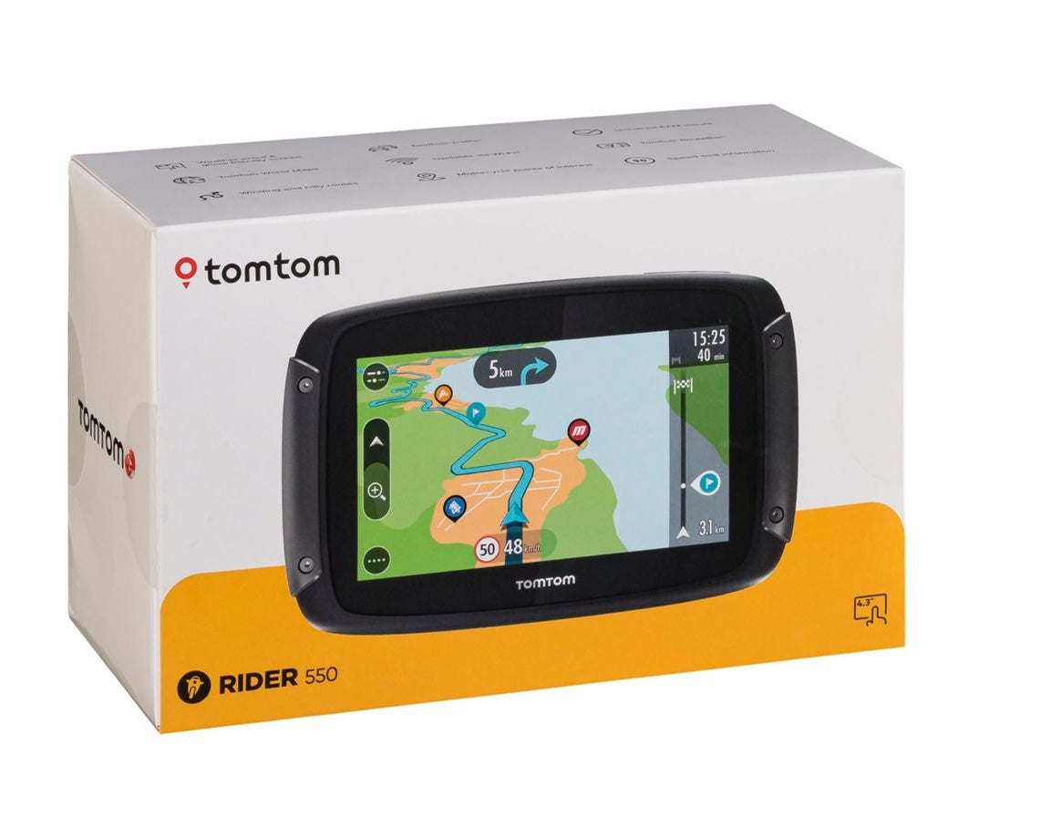 TomTom Rider 550 World Motorbike Navigation