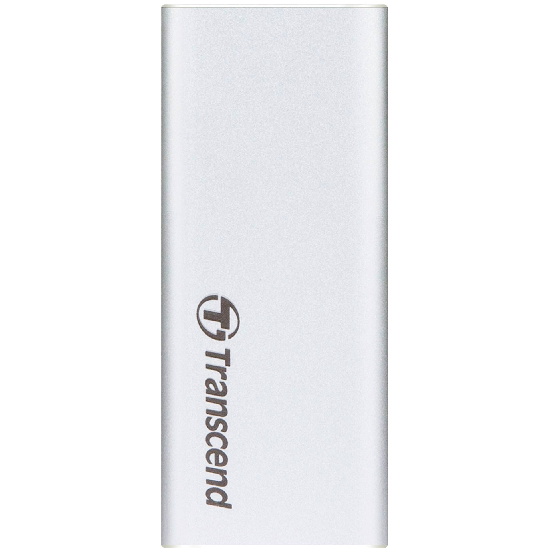 Transcend 240GB E240C Portable SSD USB-C 3.1 Gen 2 Silver