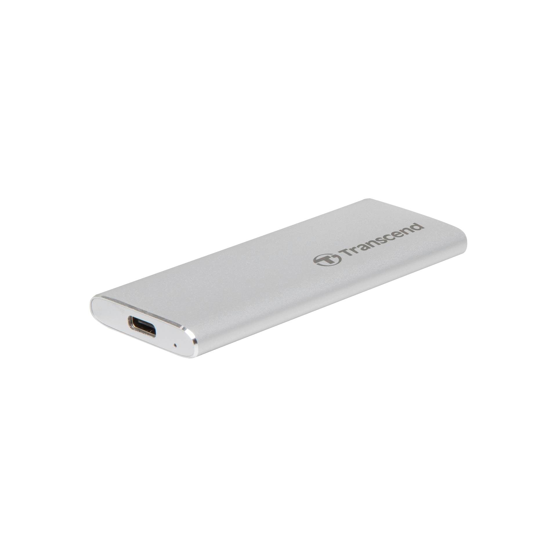 Transcend 240GB E240C Portable SSD USB-C 3.1 Gen 2 Silver