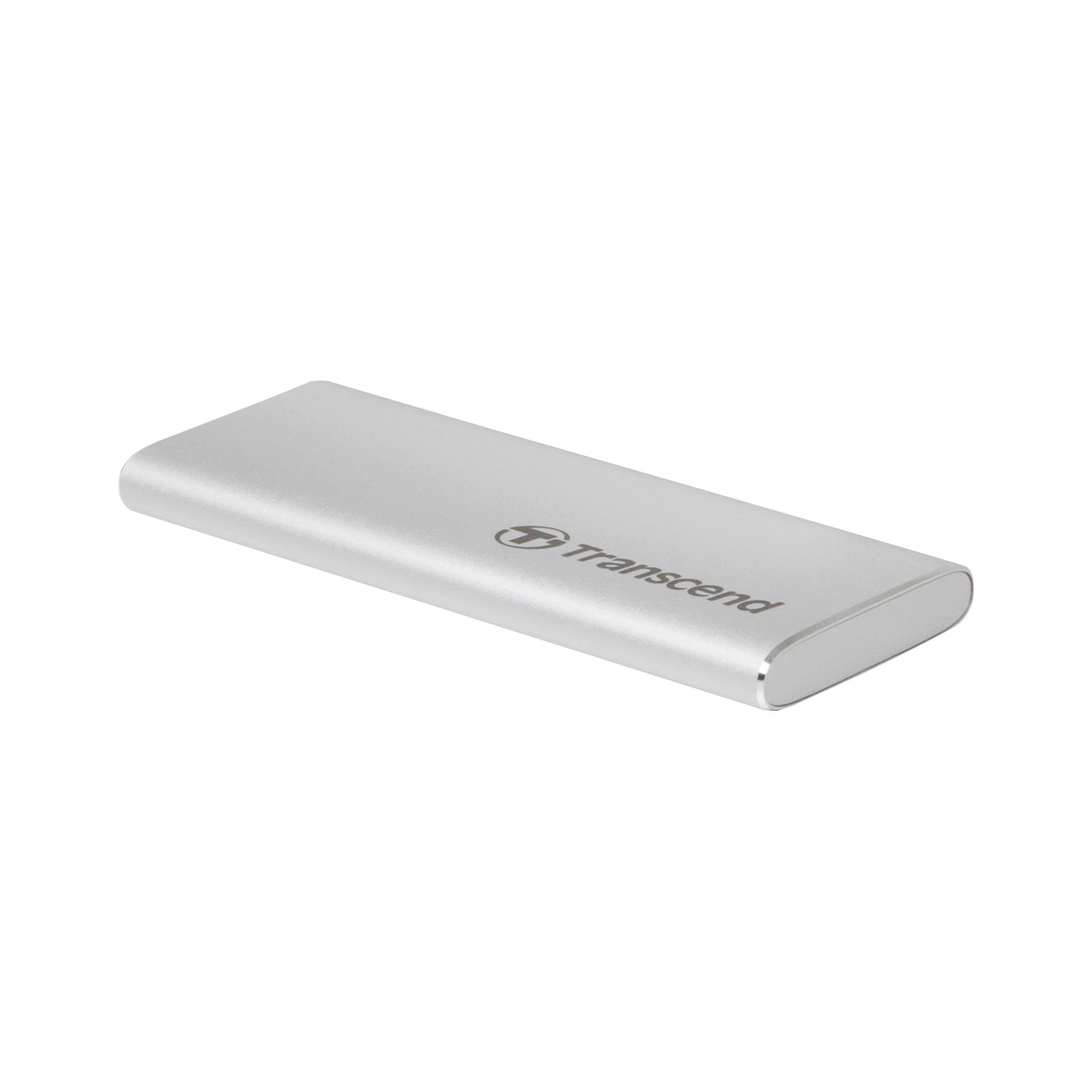 Transcend 240GB E240C Portable SSD USB-C 3.1 Gen 2 Silver