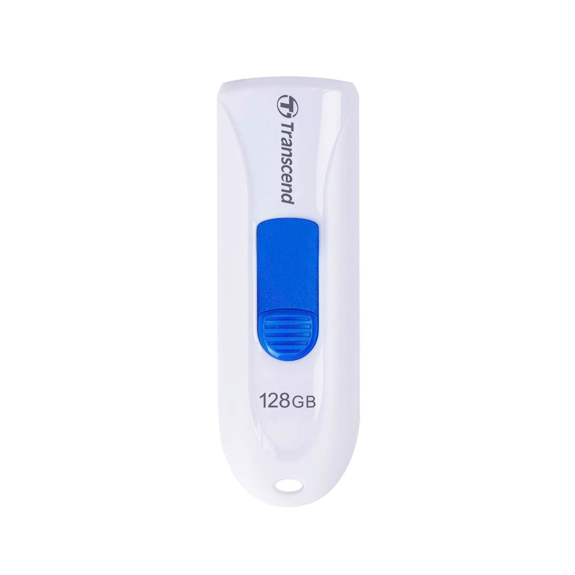 Transcend JetFlash 790 128GB USB 3.1 Flash Drive - White
