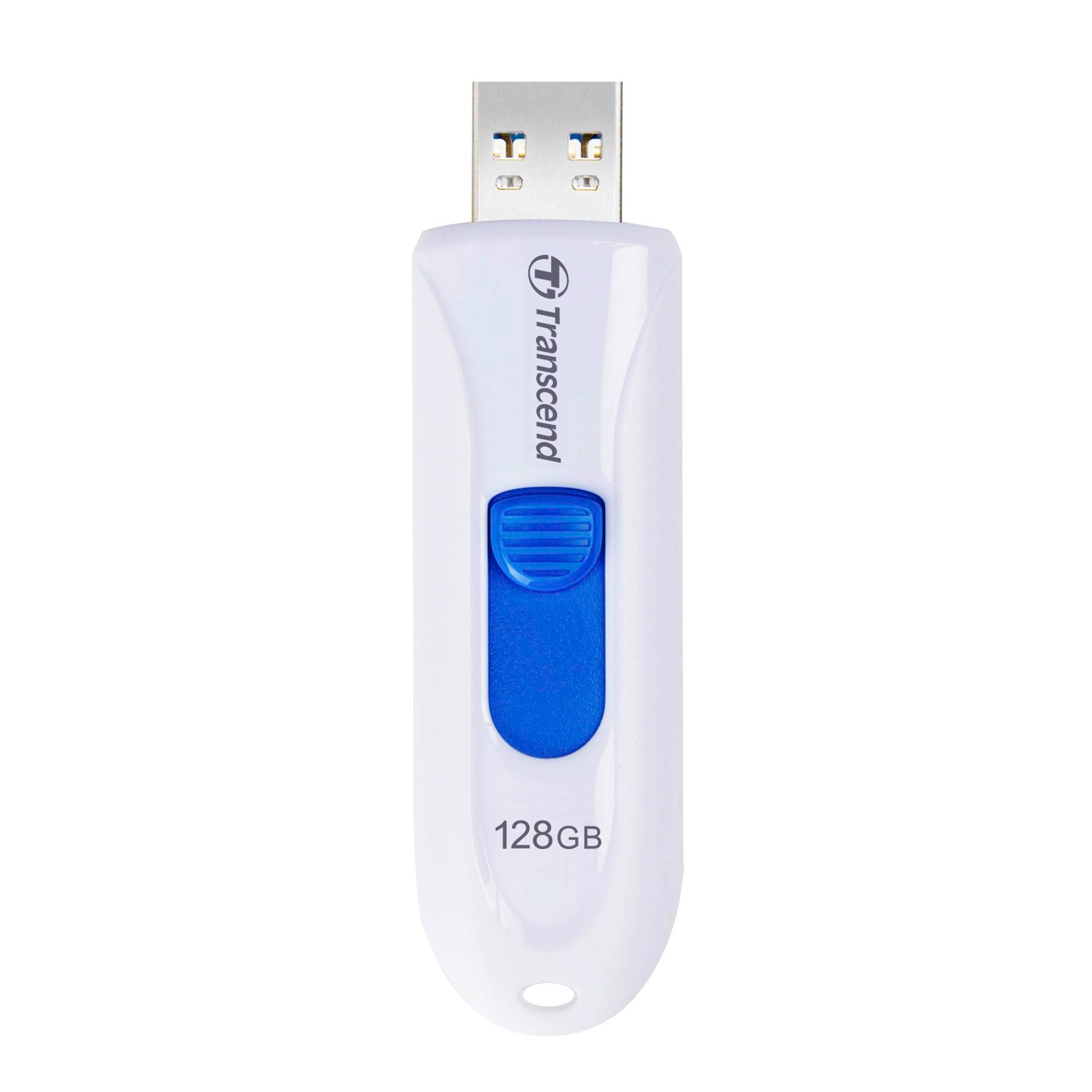 Transcend JetFlash 790 128GB USB 3.1 Flash Drive - White
