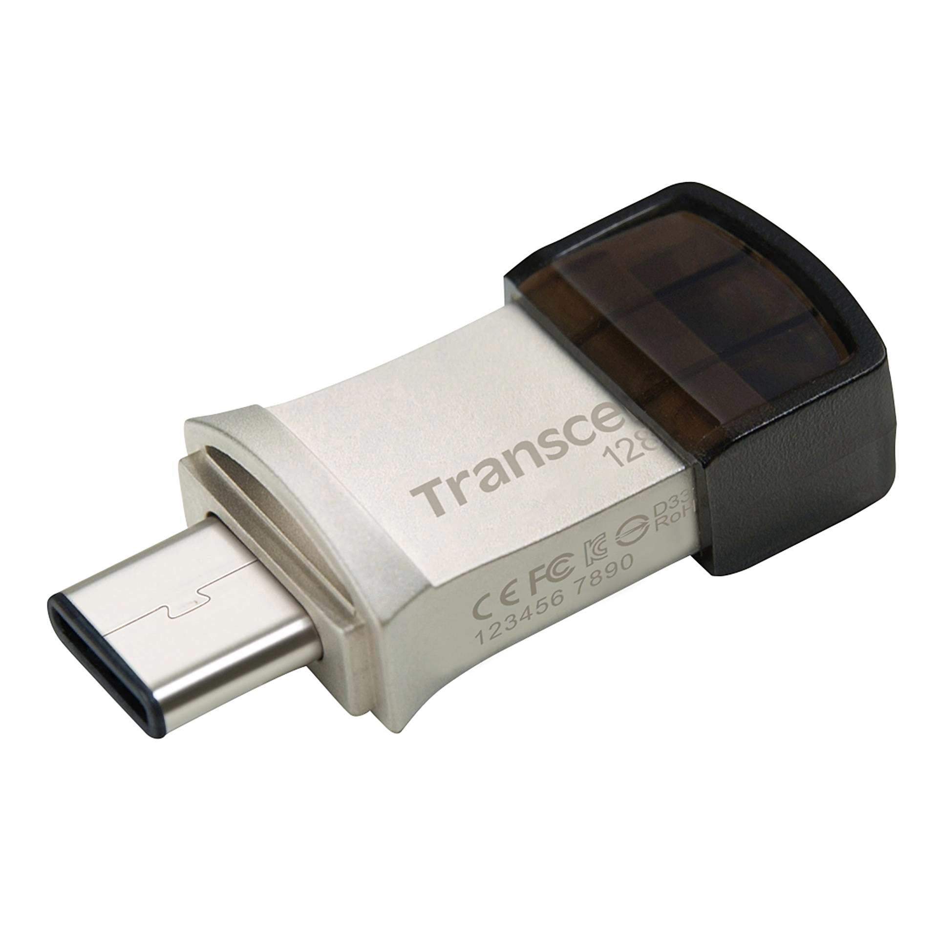 Transcend JetFlash 890 128GB USB-C 3.1 Gen 1 Flash Drive