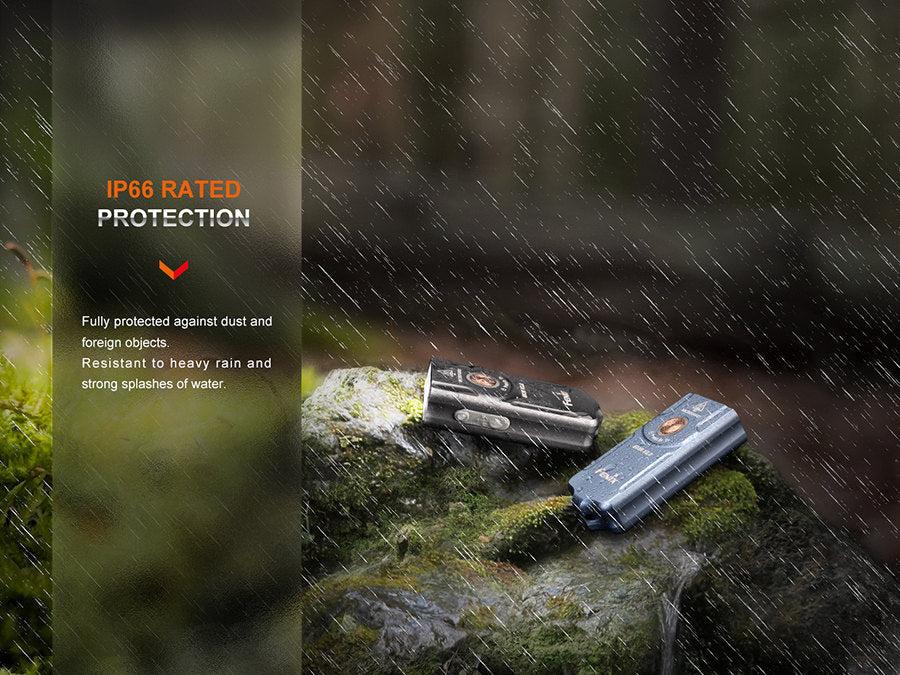 Fenix E03R v2.0 Keychain Light Grey