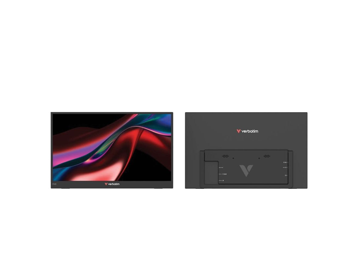 Verbatim PM-15 Portable Monitor 15.6 inch Light Series