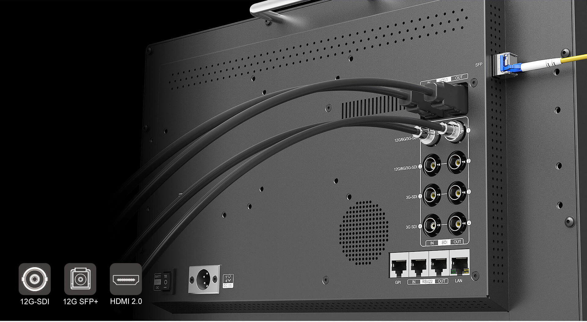 Lilliput Q17 - 17.3" 12G-SDI Broadcast/Production Monitor