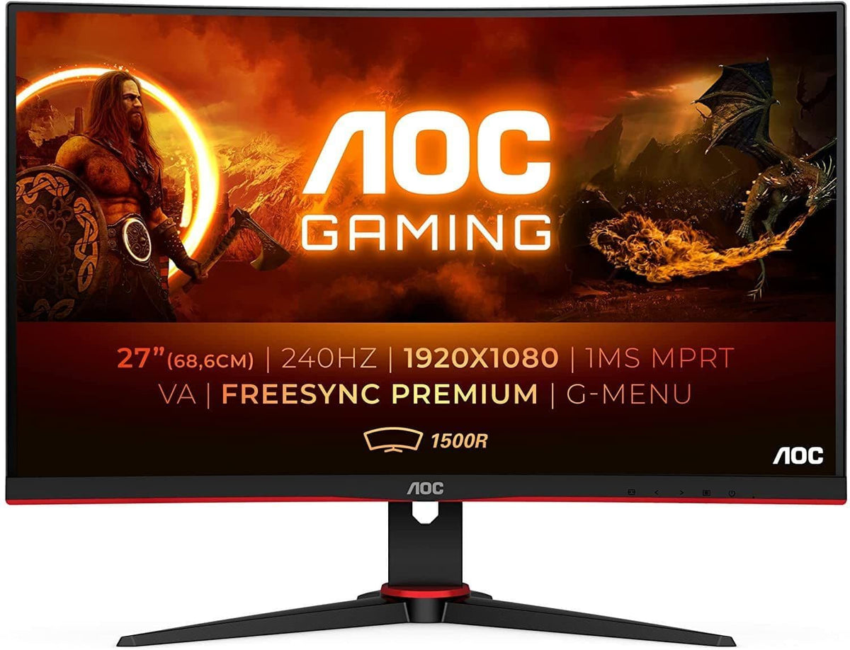 AOC G2 C27G2ZE/BK computer monitor 68.6 cm (27") 1920 x 1080 pixels Full HD LED Black, Red