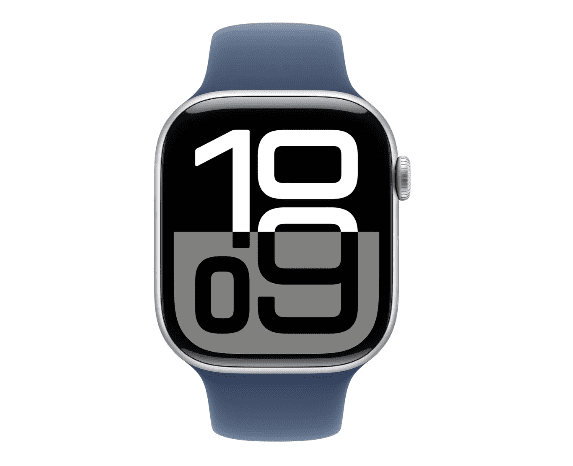 Apple Watch 10 46mm Denim Sport Band M/L MWWM3