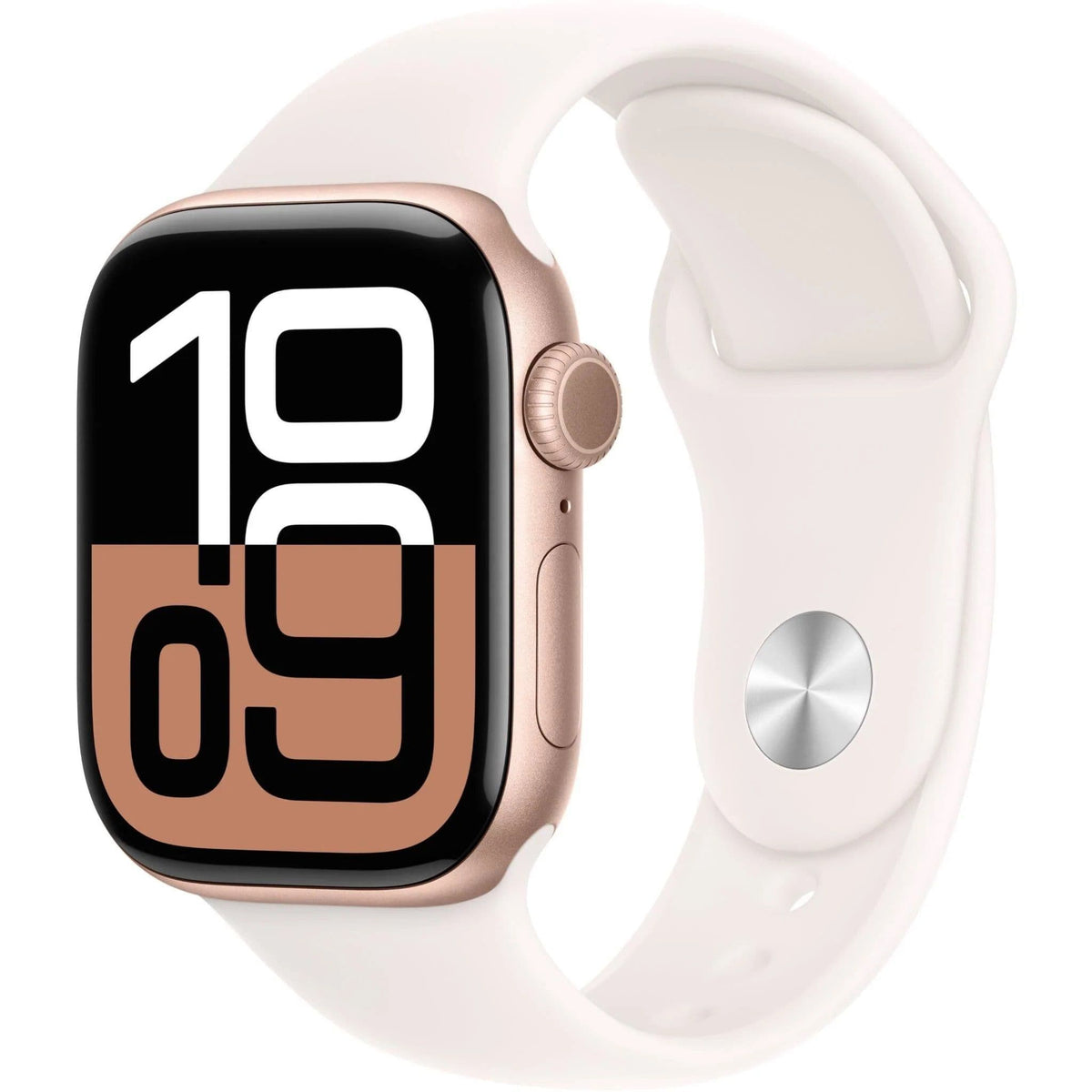 Apple Watch 10 46mm Light Blush Sport Band M/L MWWU3