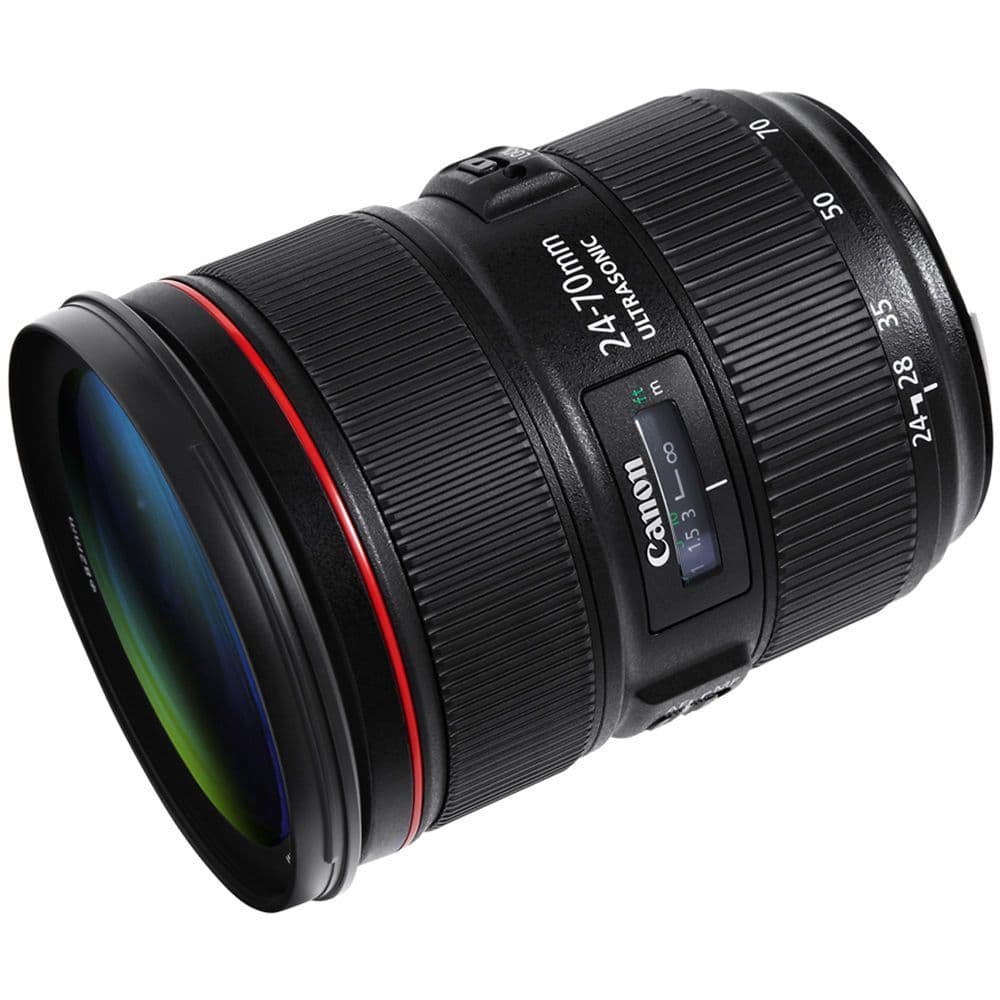 Canon EF 24-70mm f2.8L II USM + Hoya Filter and Cleaning Kit