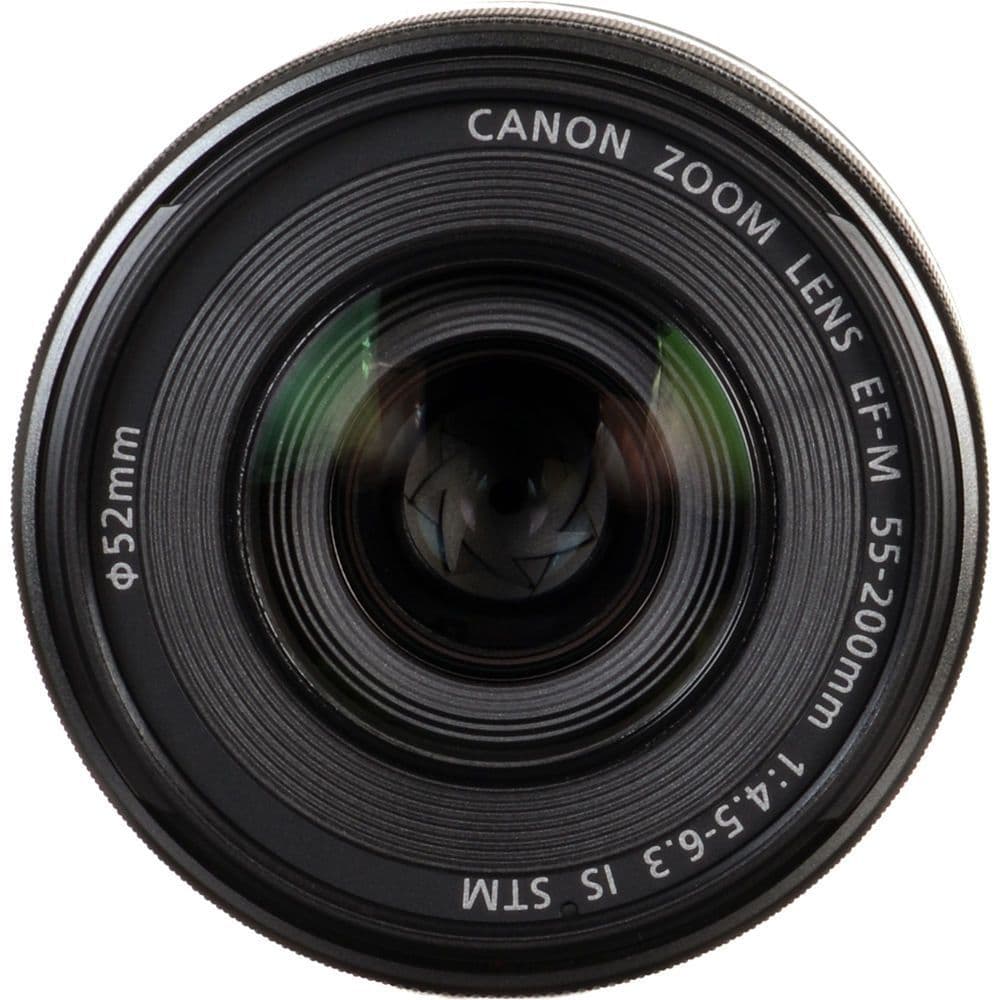 Canon EF-M 55-200mm f/4.5-6.3 IS STM Black