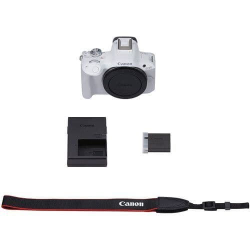Canon EOS R50 Body White (with adapter)