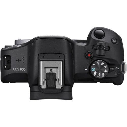 Canon EOS R50 kit (18-45)(55-210) Black (no adapter)
